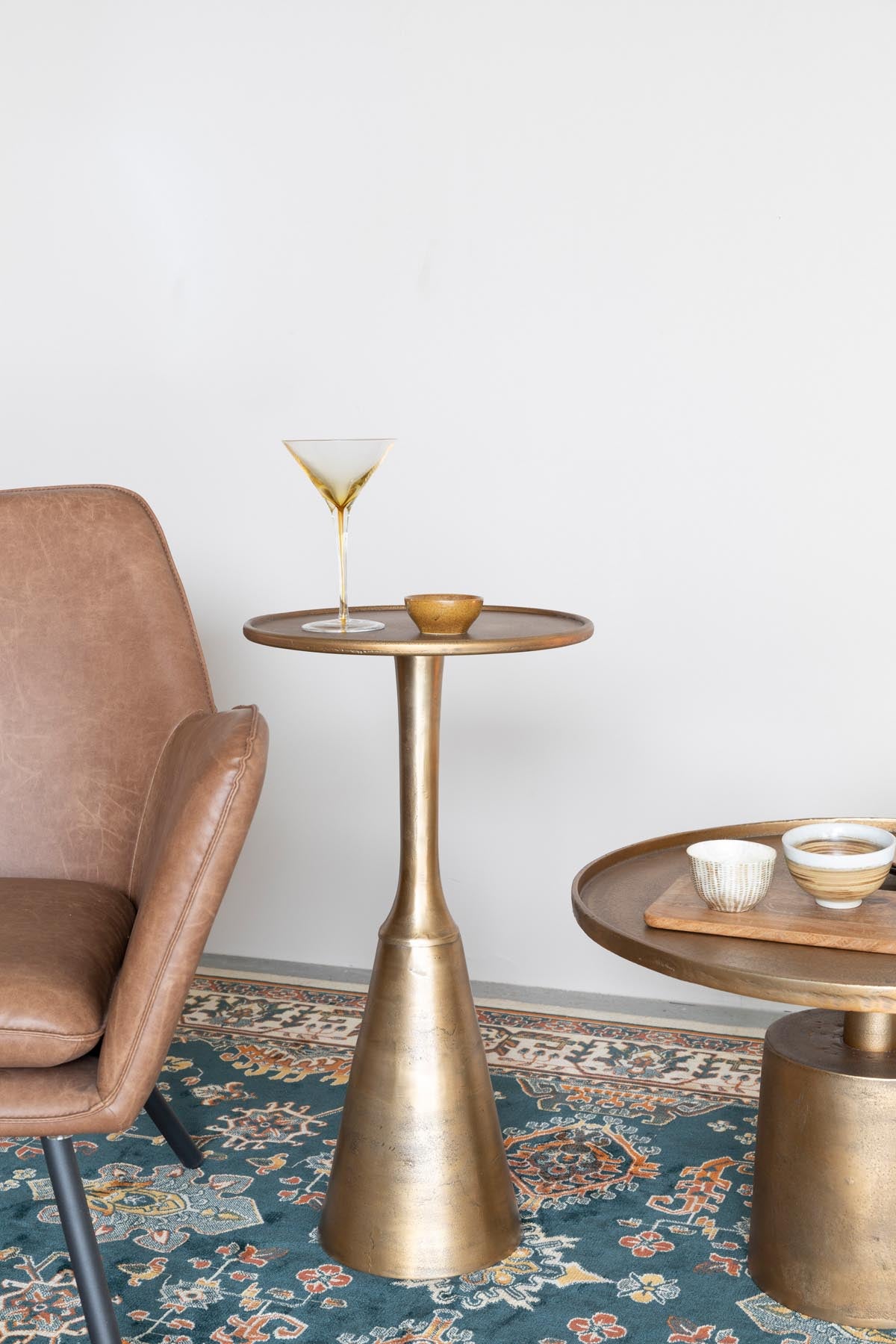 Beistelltisch MASON in Kupfer präsentiert im Onlineshop von KAQTU Design AG. Couchtisch ist von White Label Living