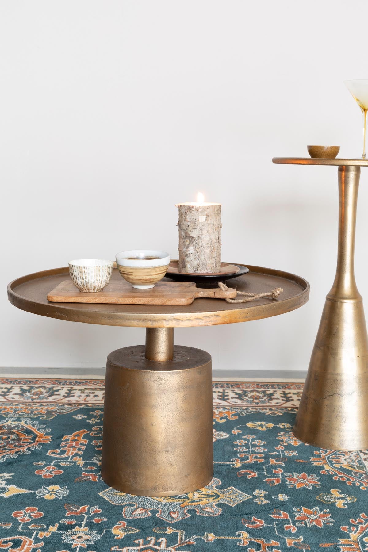 Beistelltisch MASON in Kupfer präsentiert im Onlineshop von KAQTU Design AG. Couchtisch ist von White Label Living