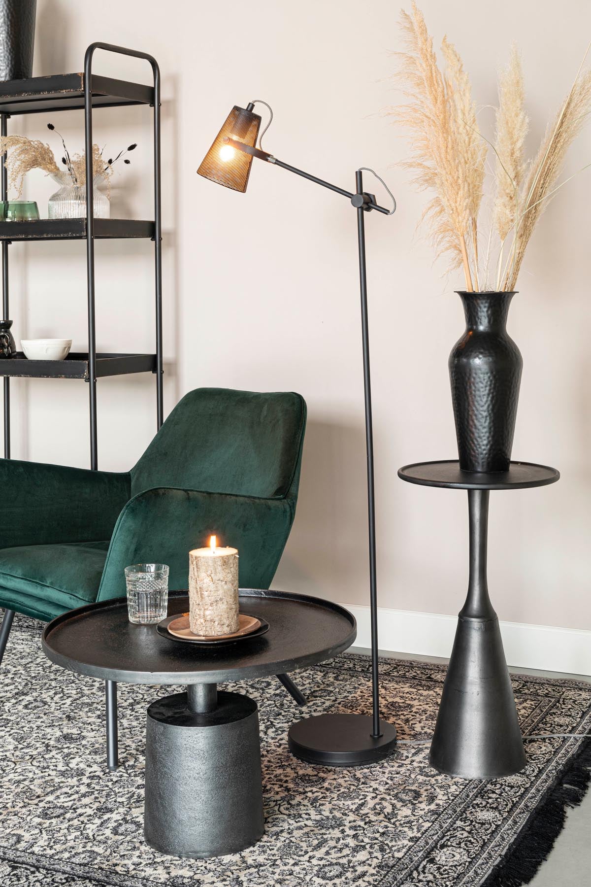Beistelltisch MASON in Schwarz präsentiert im Onlineshop von KAQTU Design AG. Couchtisch ist von White Label Living