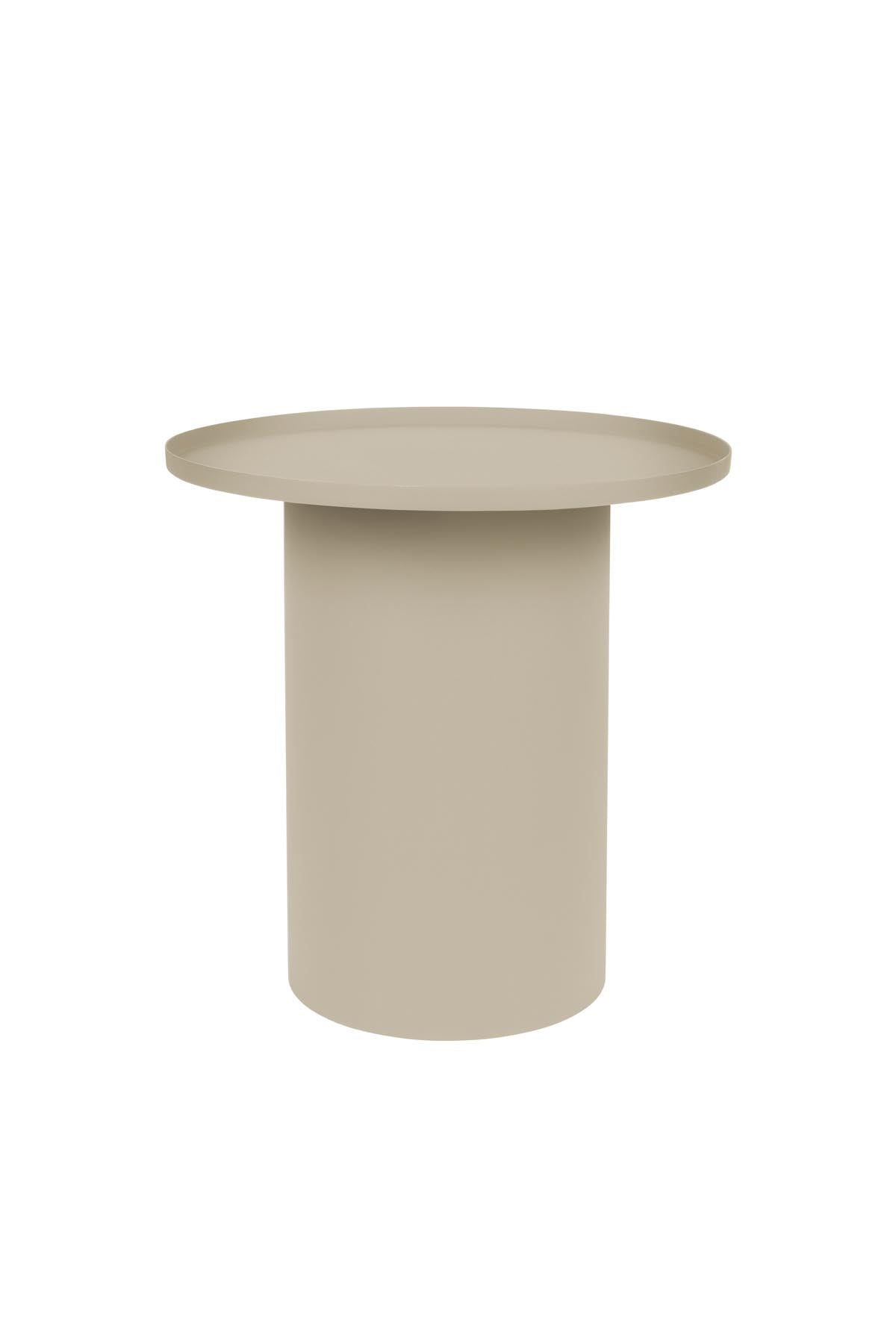 Beistelltisch Sverre rund in Weiss präsentiert im Onlineshop von KAQTU Design AG. Beistelltisch ist von White Label Living