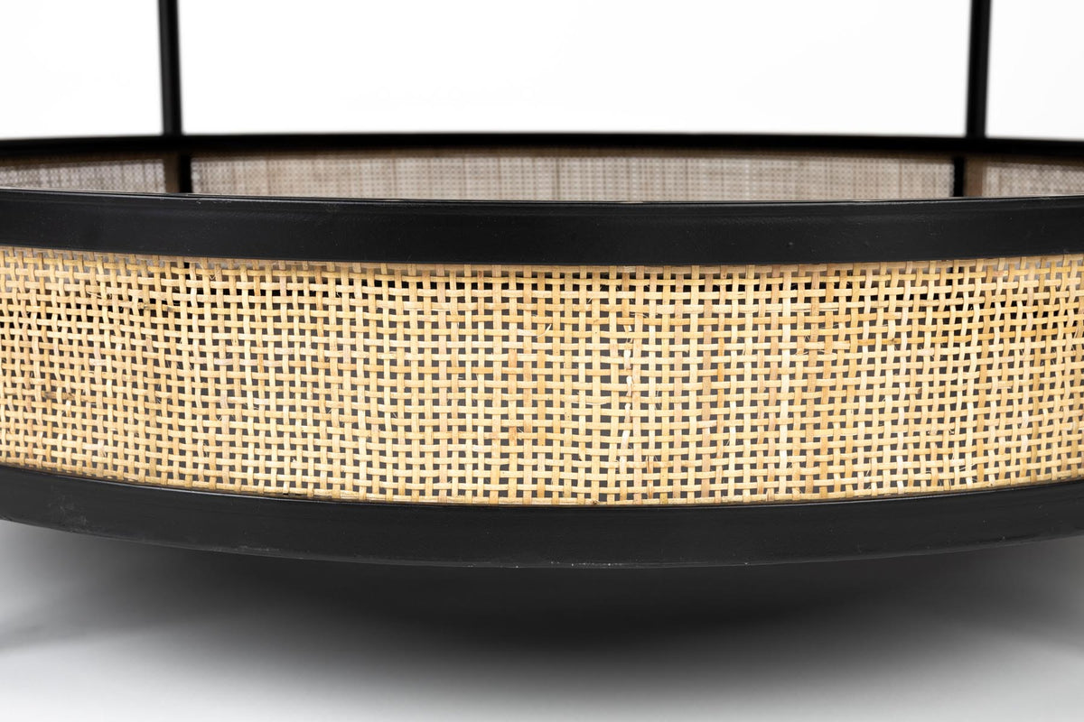 Beistelltisch MAKOTO in Schwarz präsentiert im Onlineshop von KAQTU Design AG. Couchtisch ist von White Label Living