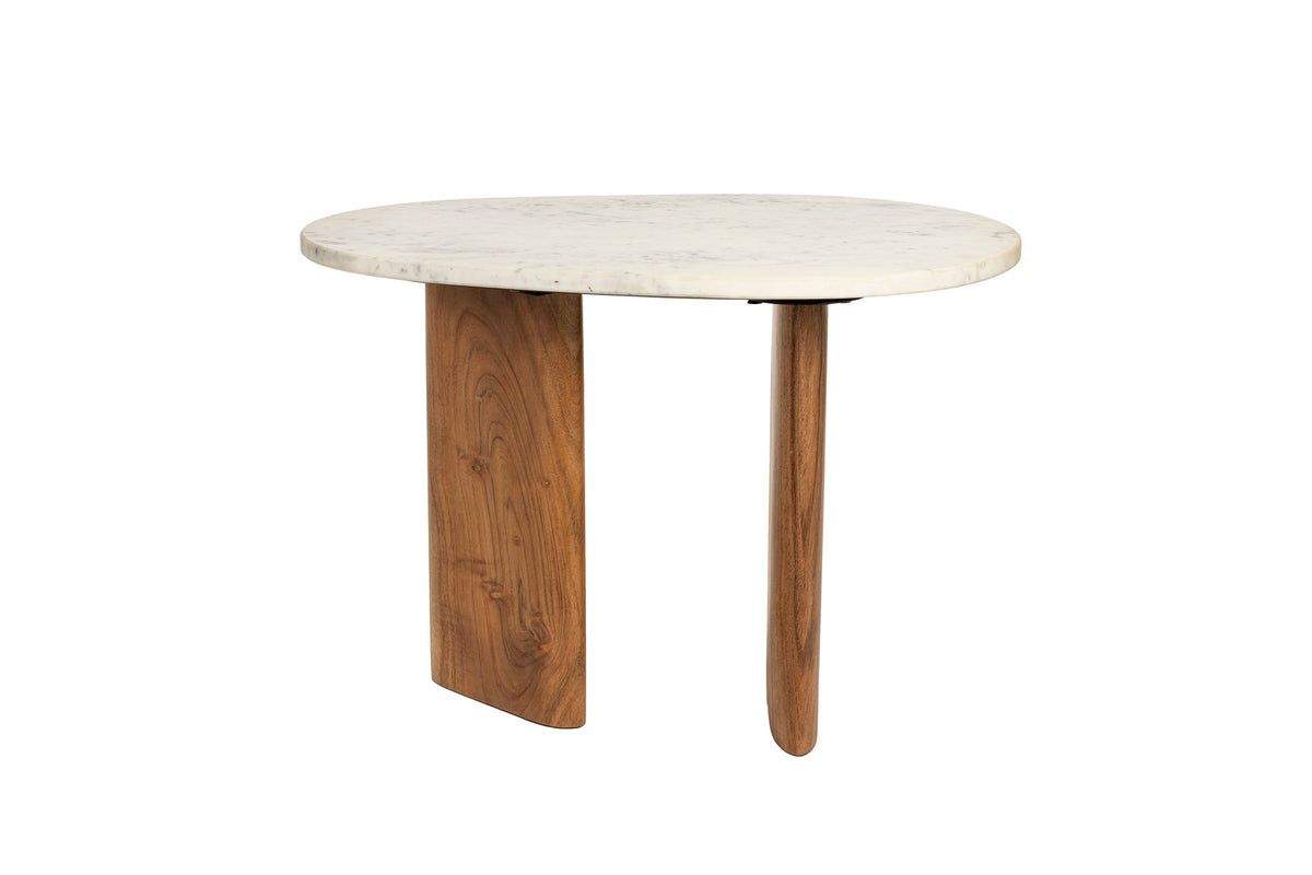 Tanda Beistelltisch in beige präsentiert im Onlineshop von KAQTU Design AG. Beistelltisch ist von White Label Living