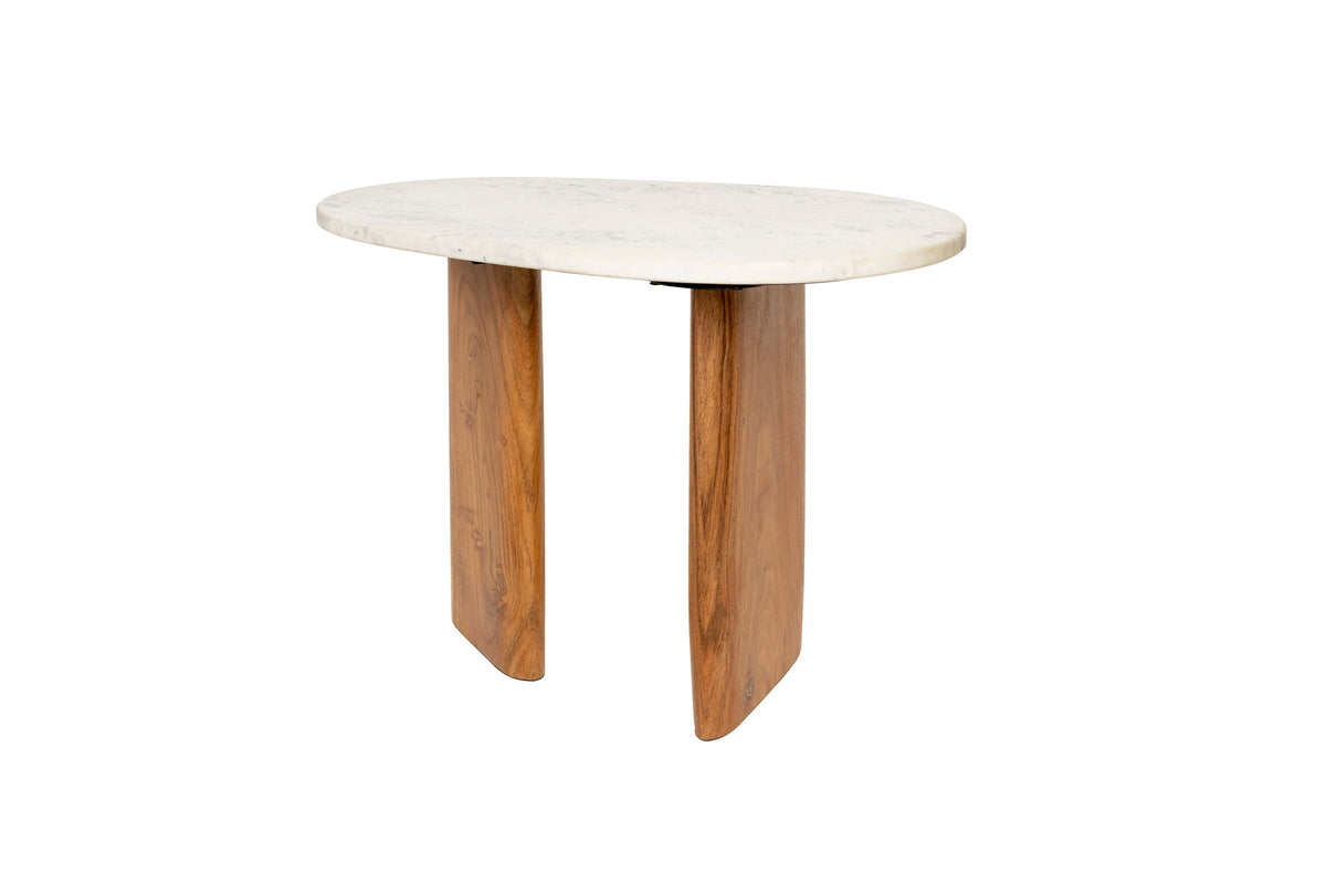 Tanda Beistelltisch in beige präsentiert im Onlineshop von KAQTU Design AG. Beistelltisch ist von White Label Living