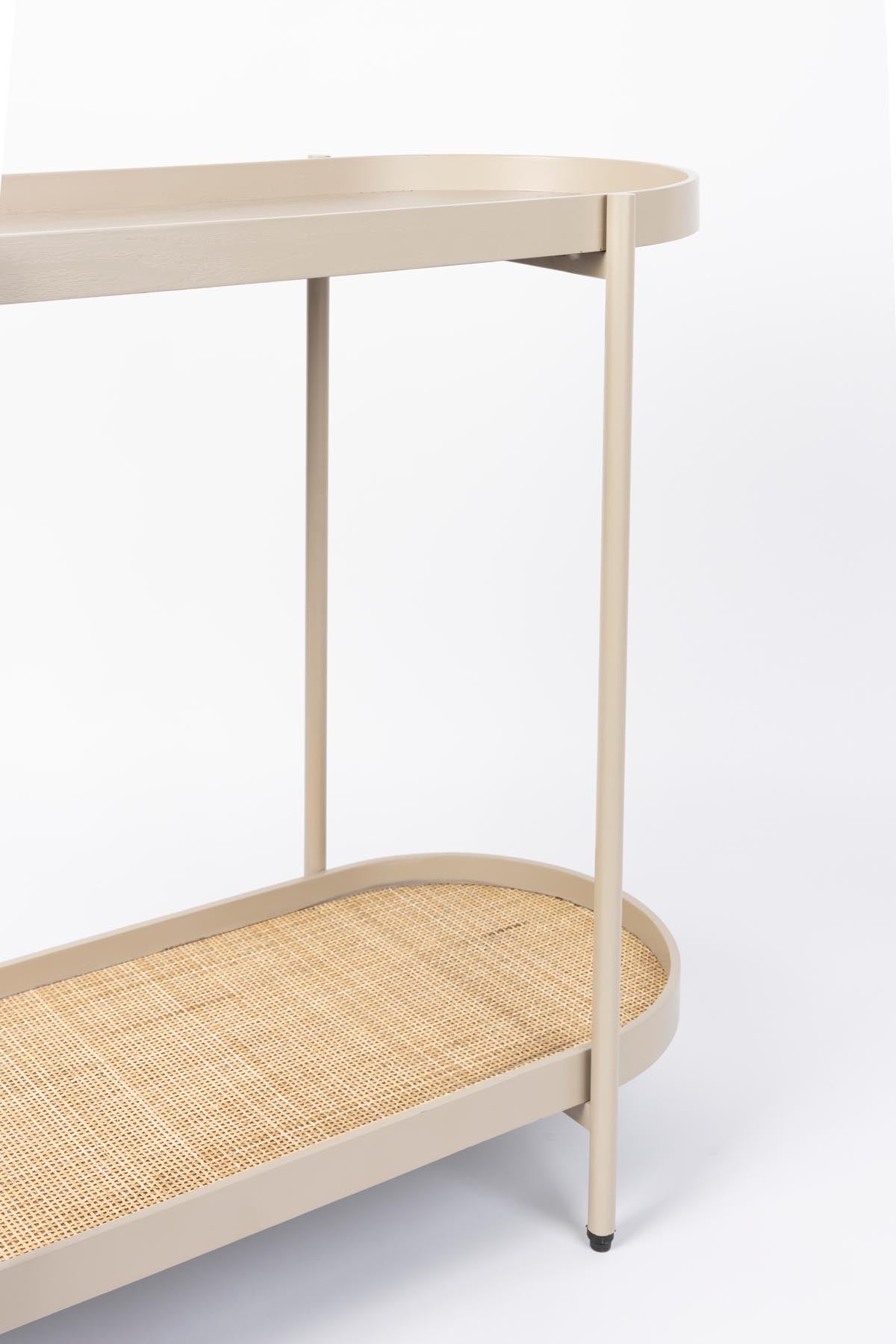 Konsolentisch AMAYA in beige präsentiert im Onlineshop von KAQTU Design AG. Konsolentisch ist von White Label Living