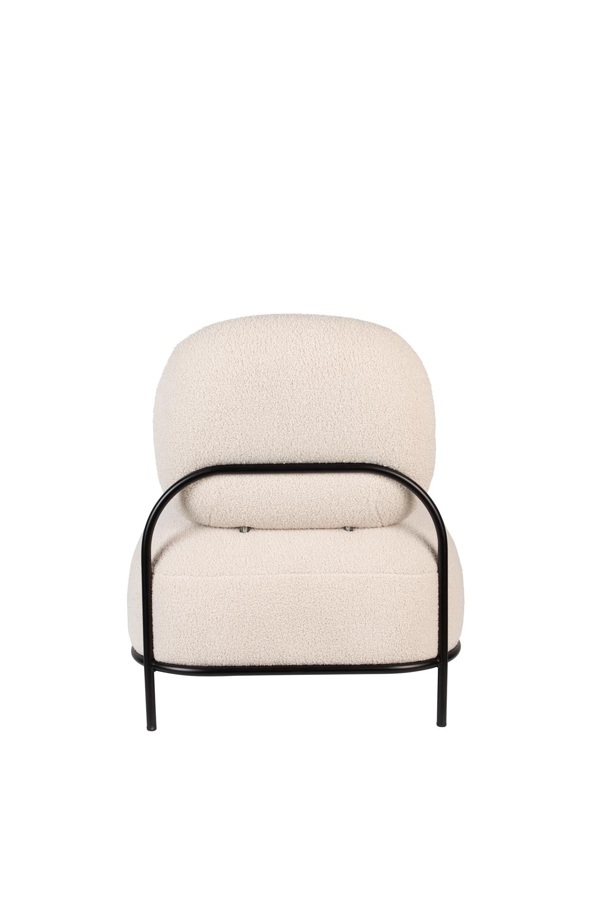 Sessel POLLY in Elfenbein präsentiert im Onlineshop von KAQTU Design AG. Sessel ist von White Label Living