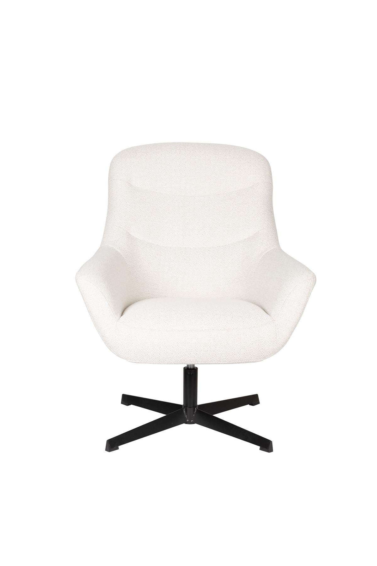 Sessel Yuki in Weiss präsentiert im Onlineshop von KAQTU Design AG. Sessel mit Armlehnen ist von White Label Living