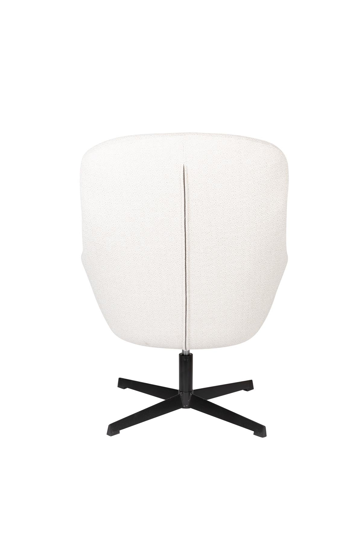 Sessel Yuki in Weiss präsentiert im Onlineshop von KAQTU Design AG. Sessel mit Armlehnen ist von White Label Living