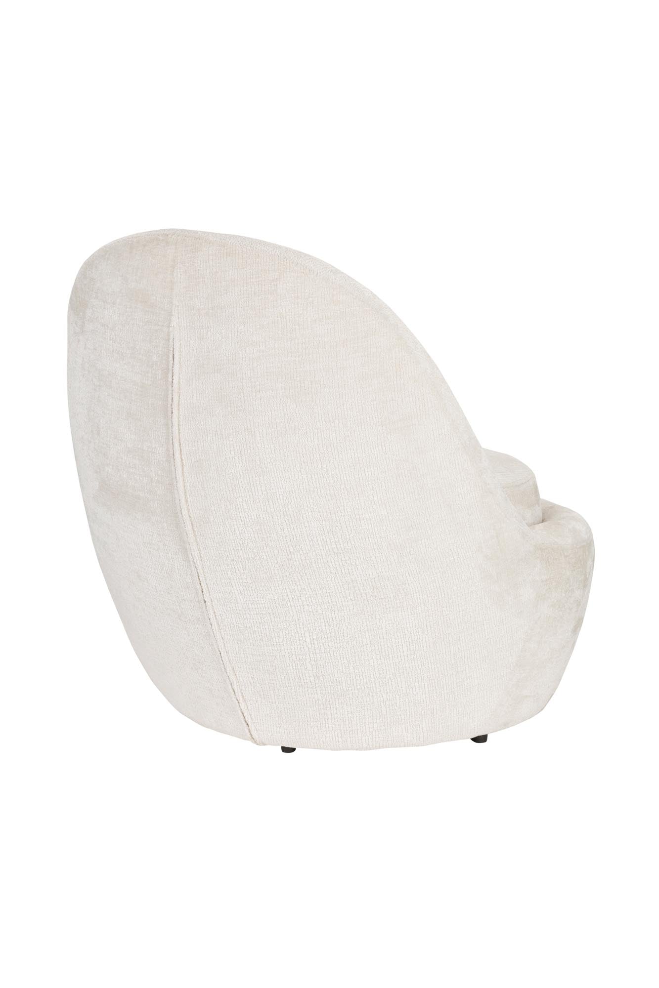 Moderner Nash Sessel von White Label Living, stilvoll und bequem, ideal für zeitgemässe Wohnräume.