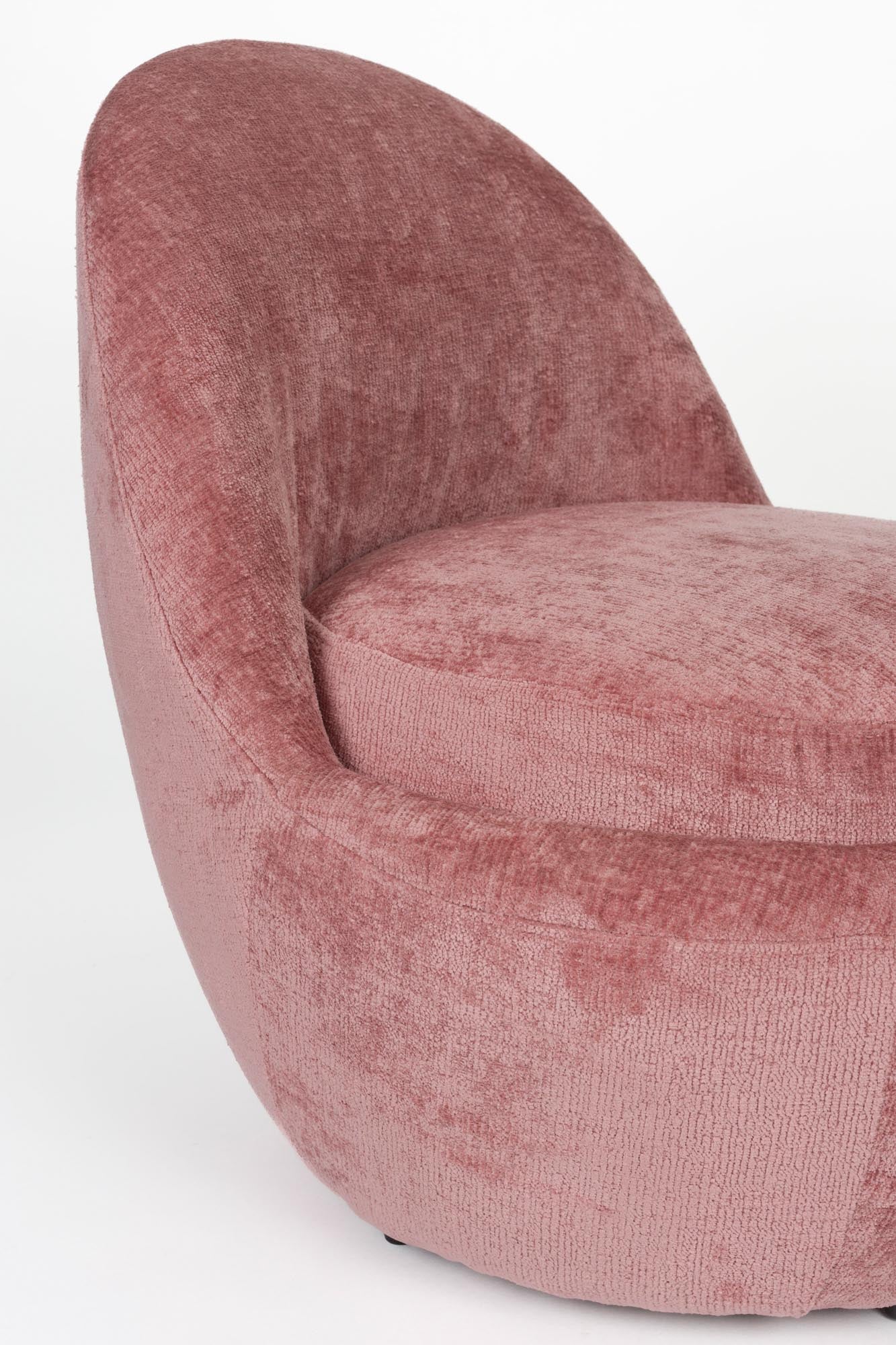 Moderner Nash Sessel von White Label Living, stilvoll und bequem, ideal für elegante und gemütliche Wohnbereiche.