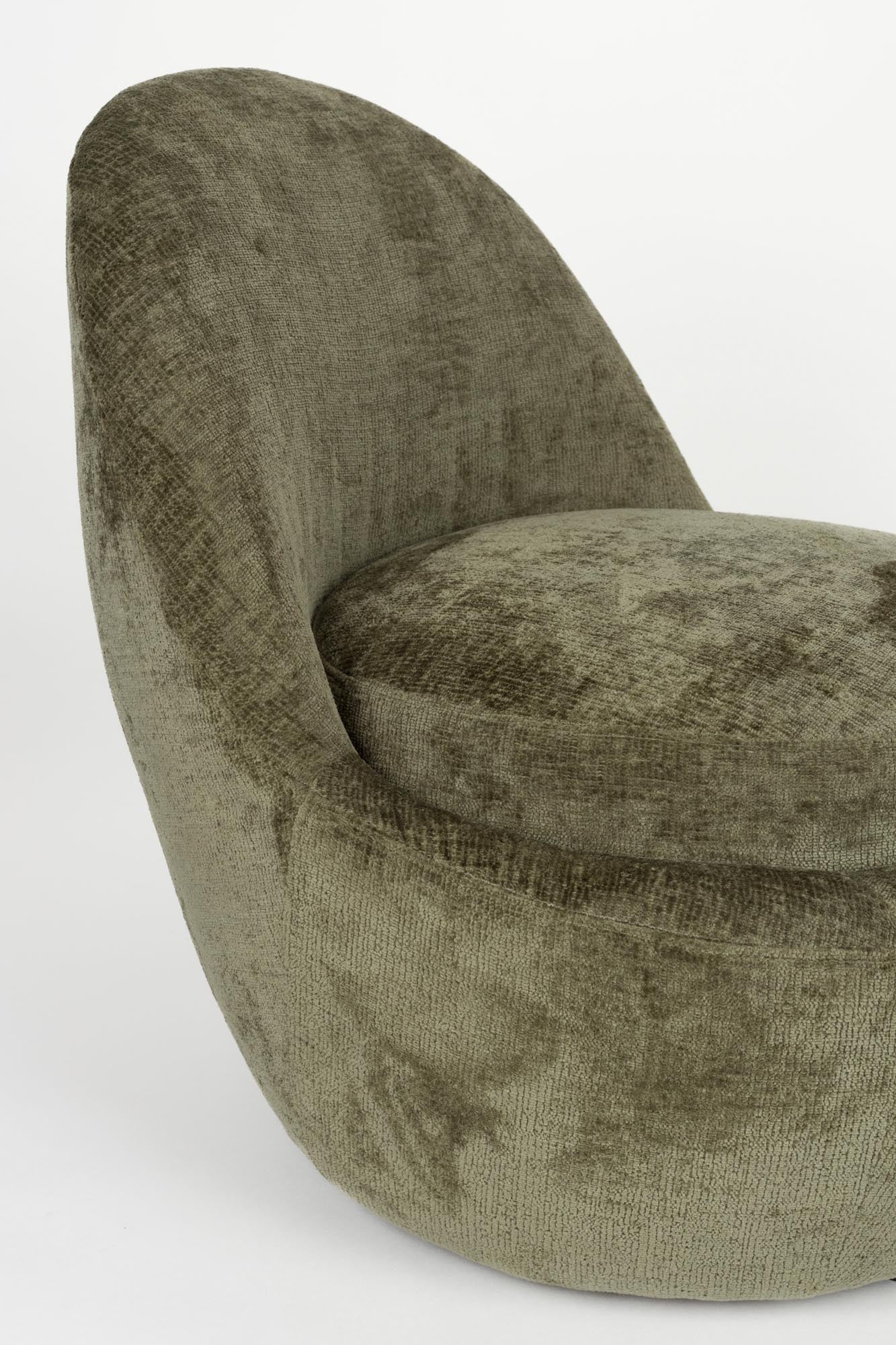 Moderner Nash Sessel von White Label Living, stilvoll und bequem, ideal für zeitgemäße und einladende Wohnräume.