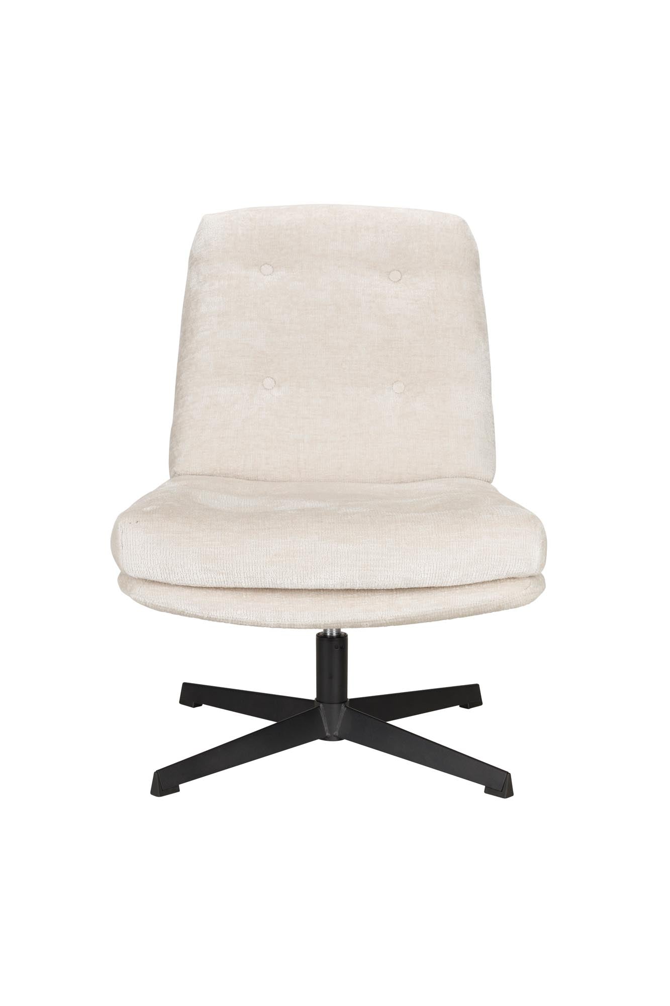 Der Kai Sessel von White Label Living bietet zeitgemäßen Stil und Bequemlichkeit für moderne Wohnräume.