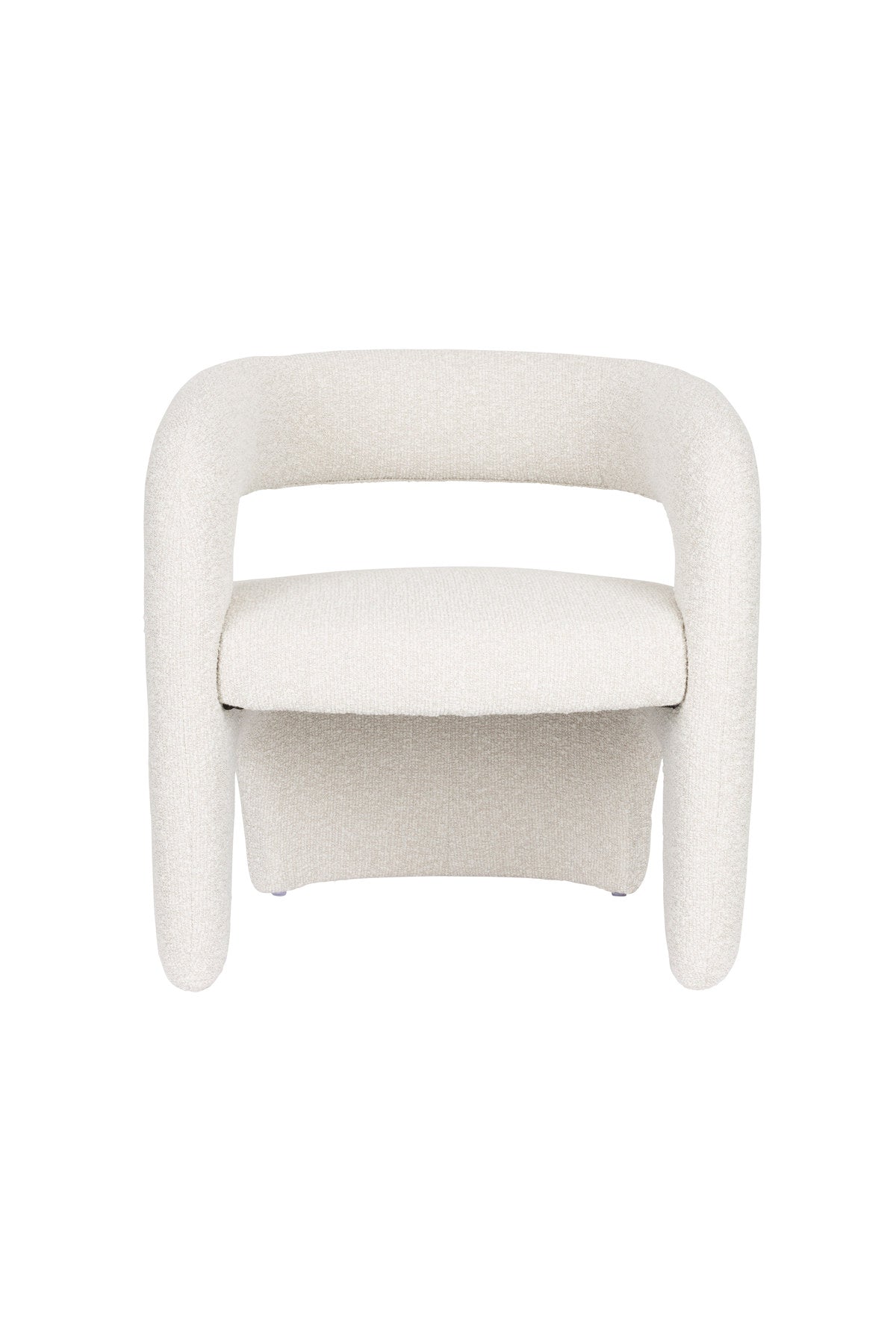Loungesessel Nova in Weiss präsentiert im Onlineshop von KAQTU Design AG. Sessel mit Armlehnen ist von White Label Living
