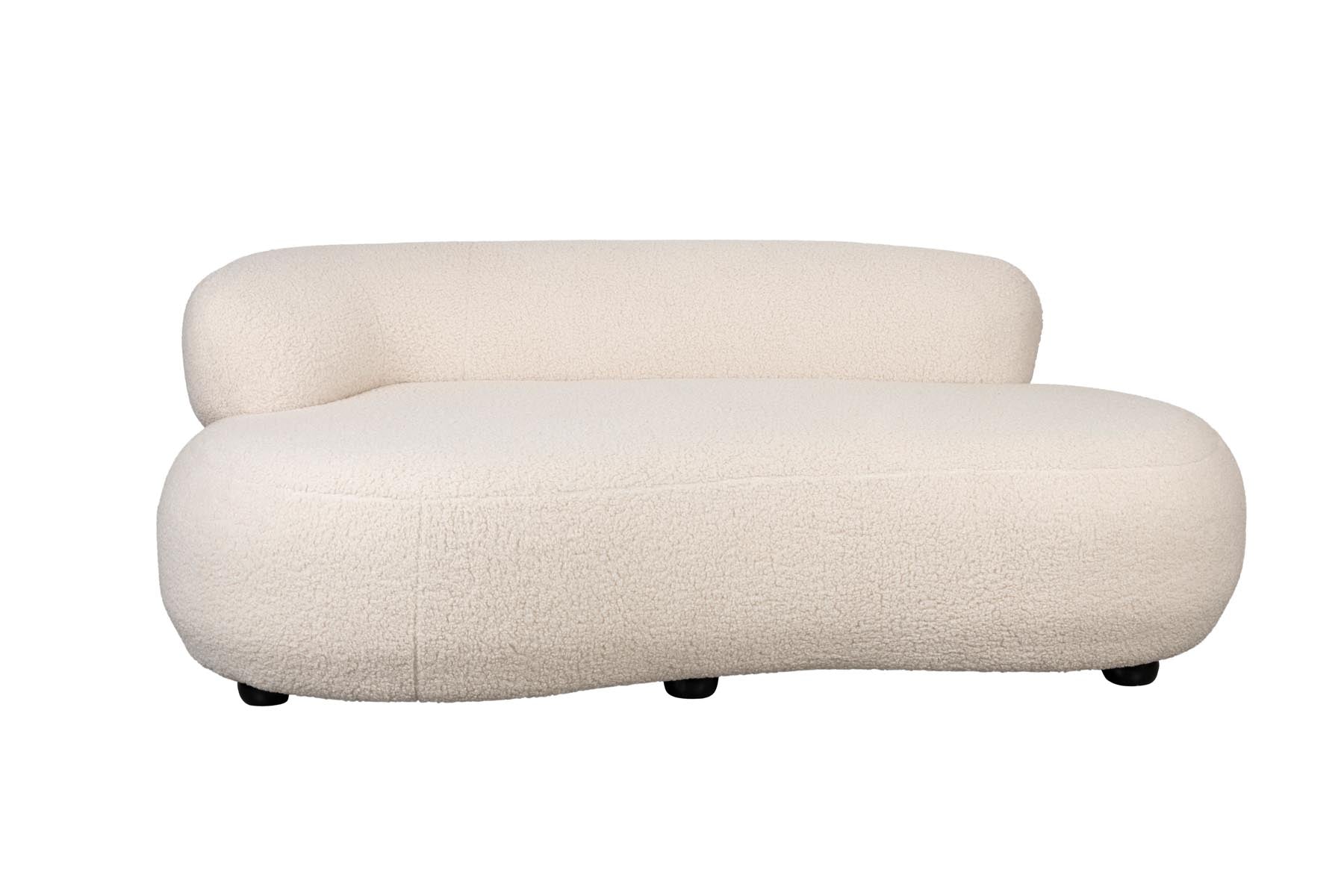 Sofa Noxx in White präsentiert im Onlineshop von KAQTU Design AG. 4er Sofa ist von White Label Living