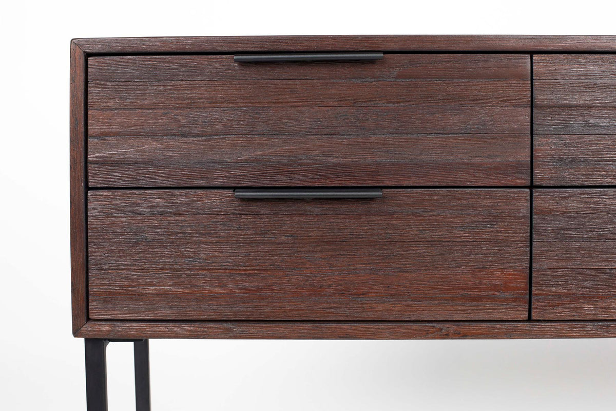 Webster Schrank L in Braun präsentiert im Onlineshop von KAQTU Design AG. Cabinet ist von White Label Living