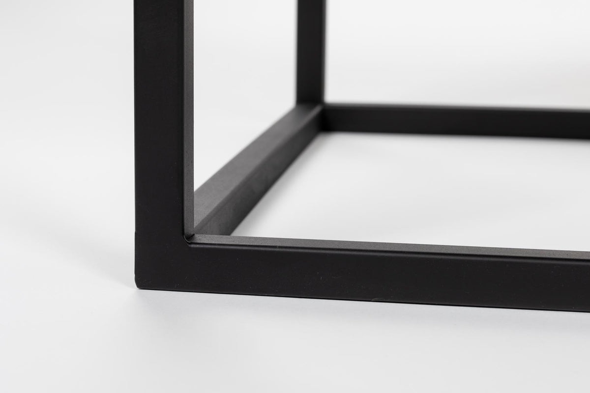 Sideboard Guuji in Schwarz/Natur präsentiert im Onlineshop von KAQTU Design AG. Sideboard ist von White Label Living