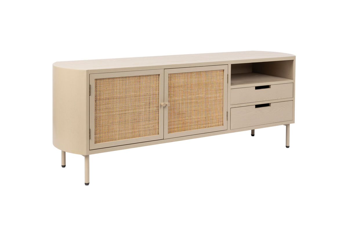Sideboard Amaya in beige präsentiert im Onlineshop von KAQTU Design AG. Sideboard ist von White Label Living