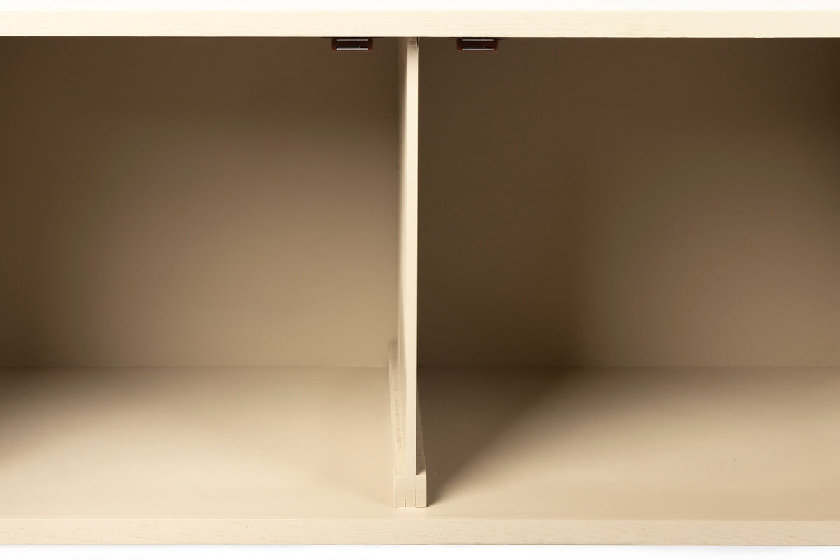 Sideboard Amaya in beige präsentiert im Onlineshop von KAQTU Design AG. Sideboard ist von White Label Living
