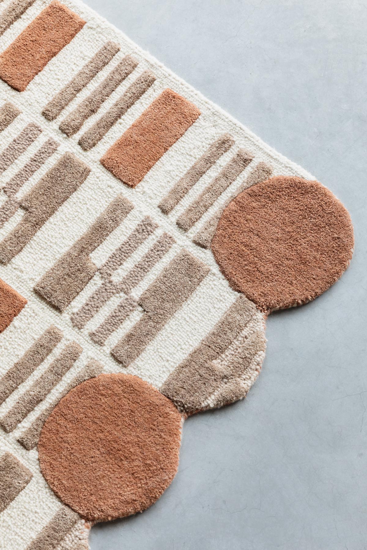 Teppich Mundra 160x230 in beige präsentiert im Onlineshop von KAQTU Design AG. Teppich ist von White Label Living