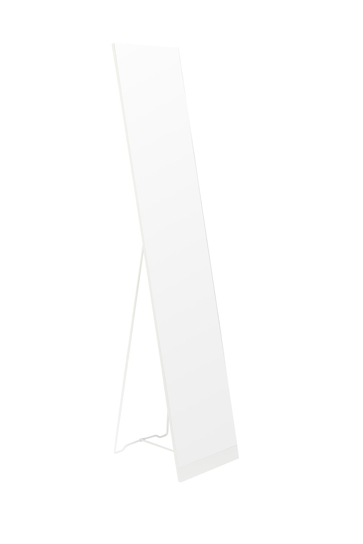 Spiegel Stand in Weiss präsentiert im Onlineshop von KAQTU Design AG. Wandspiegel ist von White Label Living