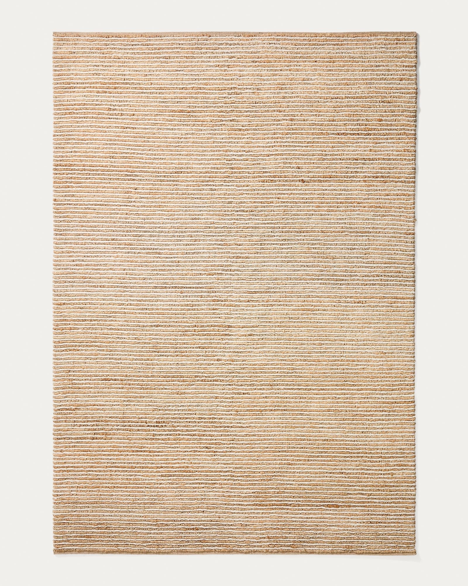 Teppich Derule aus Jute und Wolle in Beige 200 x 300 cm in Natur präsentiert im Onlineshop von KAQTU Design AG. Teppich ist von Kave Home