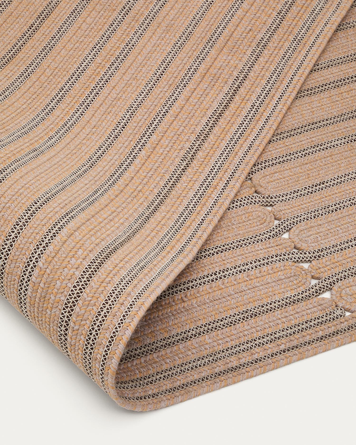 Teppich Olivan 100 % PET hellorange 200 x 300 cm in Hellorange präsentiert im Onlineshop von KAQTU Design AG. Teppich ist von Kave Home