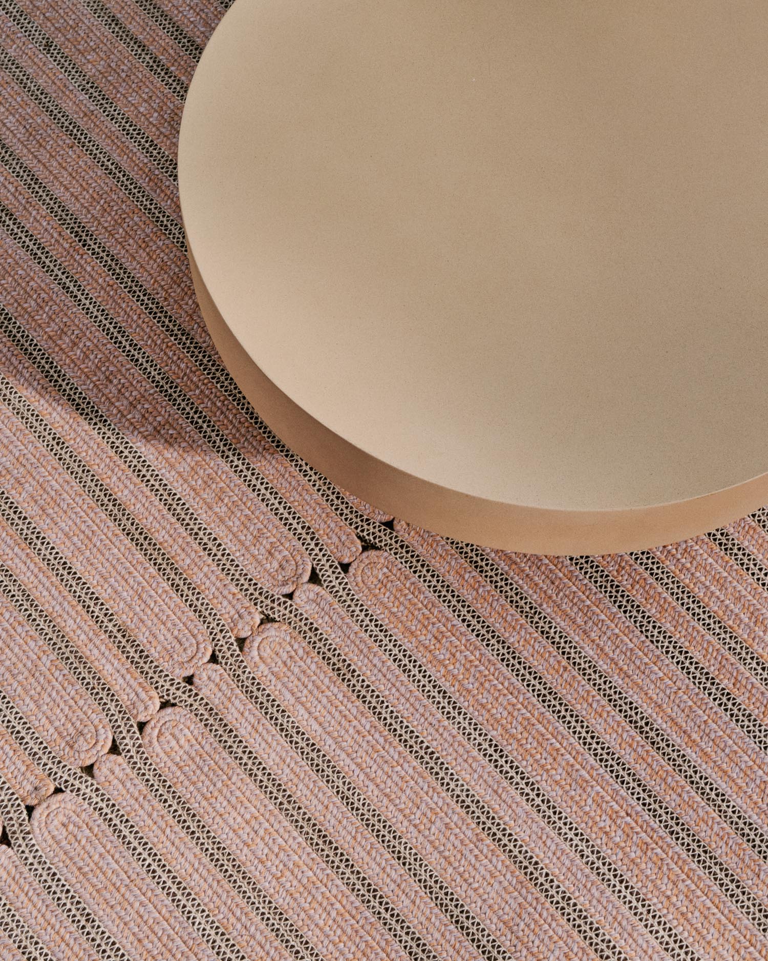 Teppich Olivan 100 % PET hellorange 200 x 300 cm in Hellorange präsentiert im Onlineshop von KAQTU Design AG. Teppich ist von Kave Home