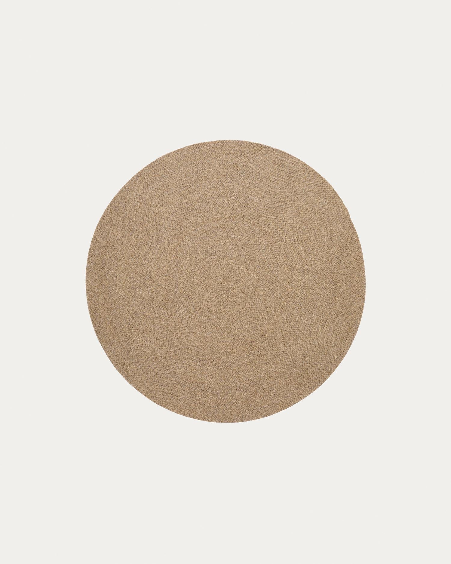 Teppich Despas aus synthetischen Fasern beige Ø150 cm   in Beige präsentiert im Onlineshop von KAQTU Design AG. Teppich ist von Kave Home
