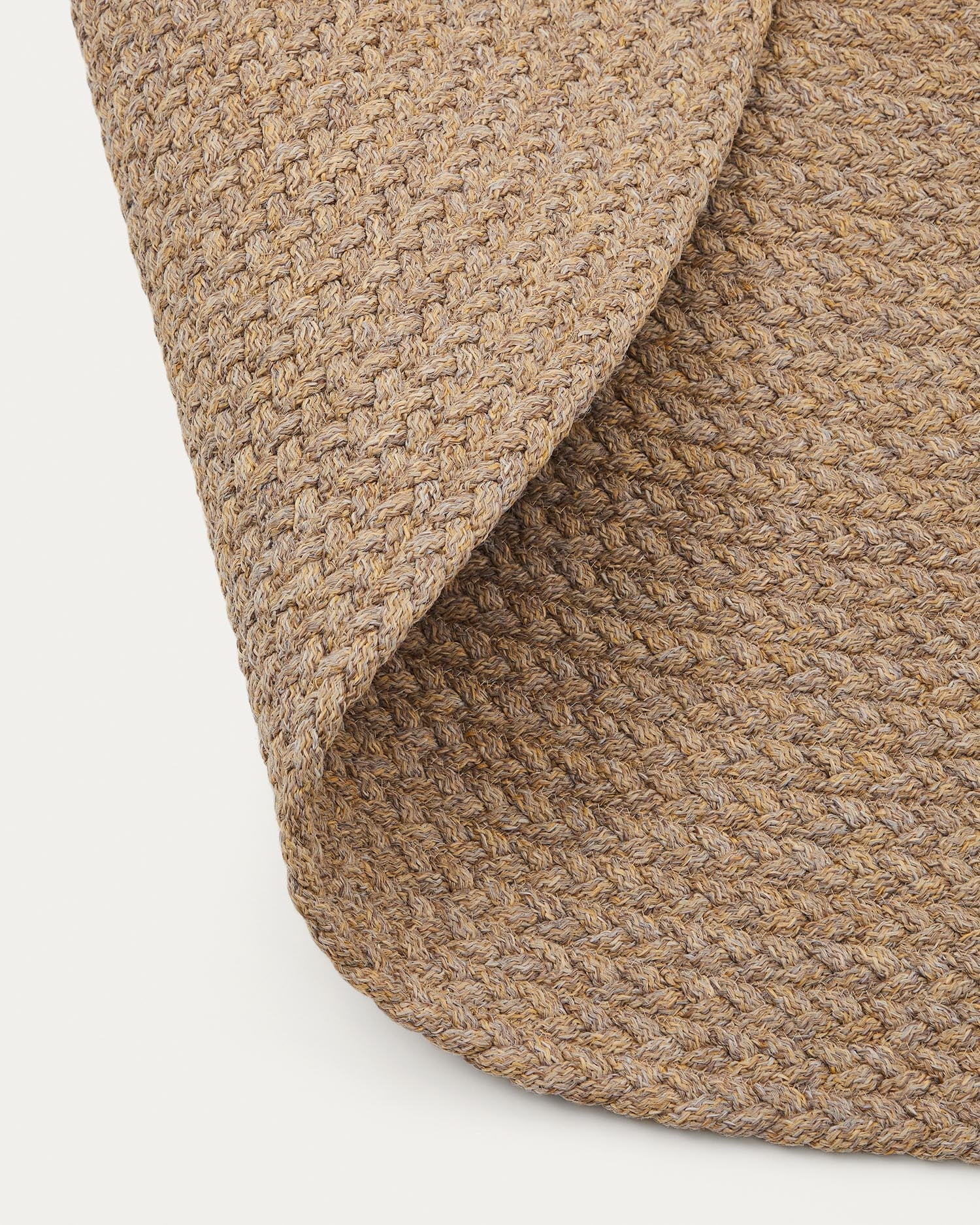 Teppich Despas aus synthetischen Fasern beige Ø150 cm   in Beige präsentiert im Onlineshop von KAQTU Design AG. Teppich ist von Kave Home