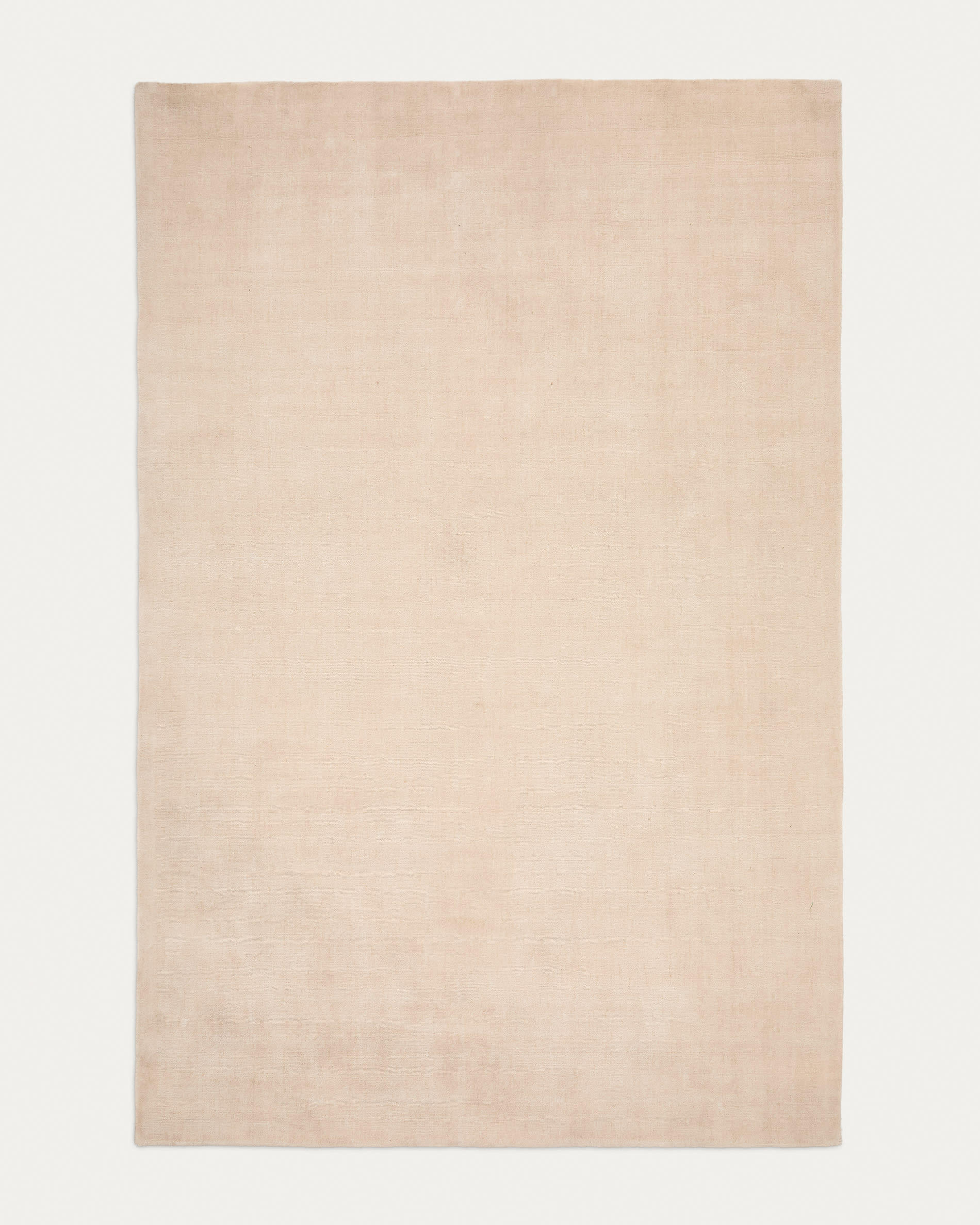 Moderner Empuries Teppich, 200x300 cm, aus strapazierfähigem Polypropylen in Weiß, ideal für stilvolle Wohnräume.