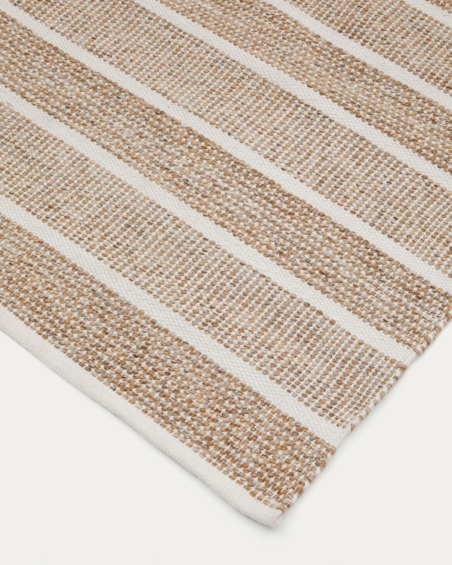 Desni Teppich 100 % PET beige 200 x 300 cm