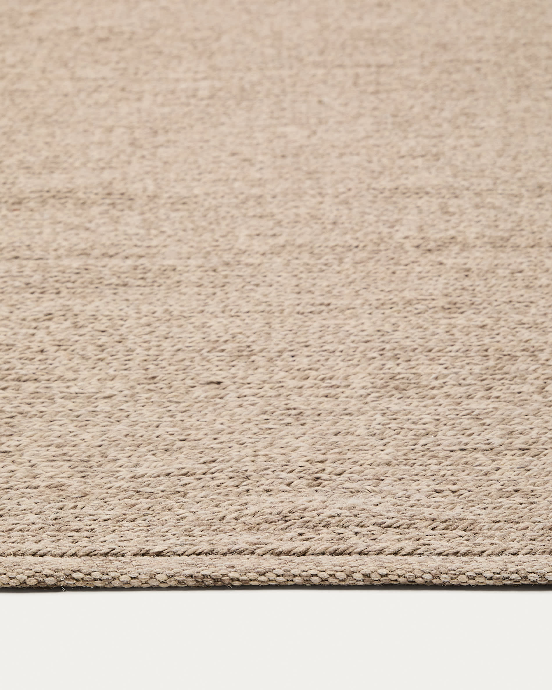Teppich Galinda aus Kunstfasern taupe 160 x 230 cm