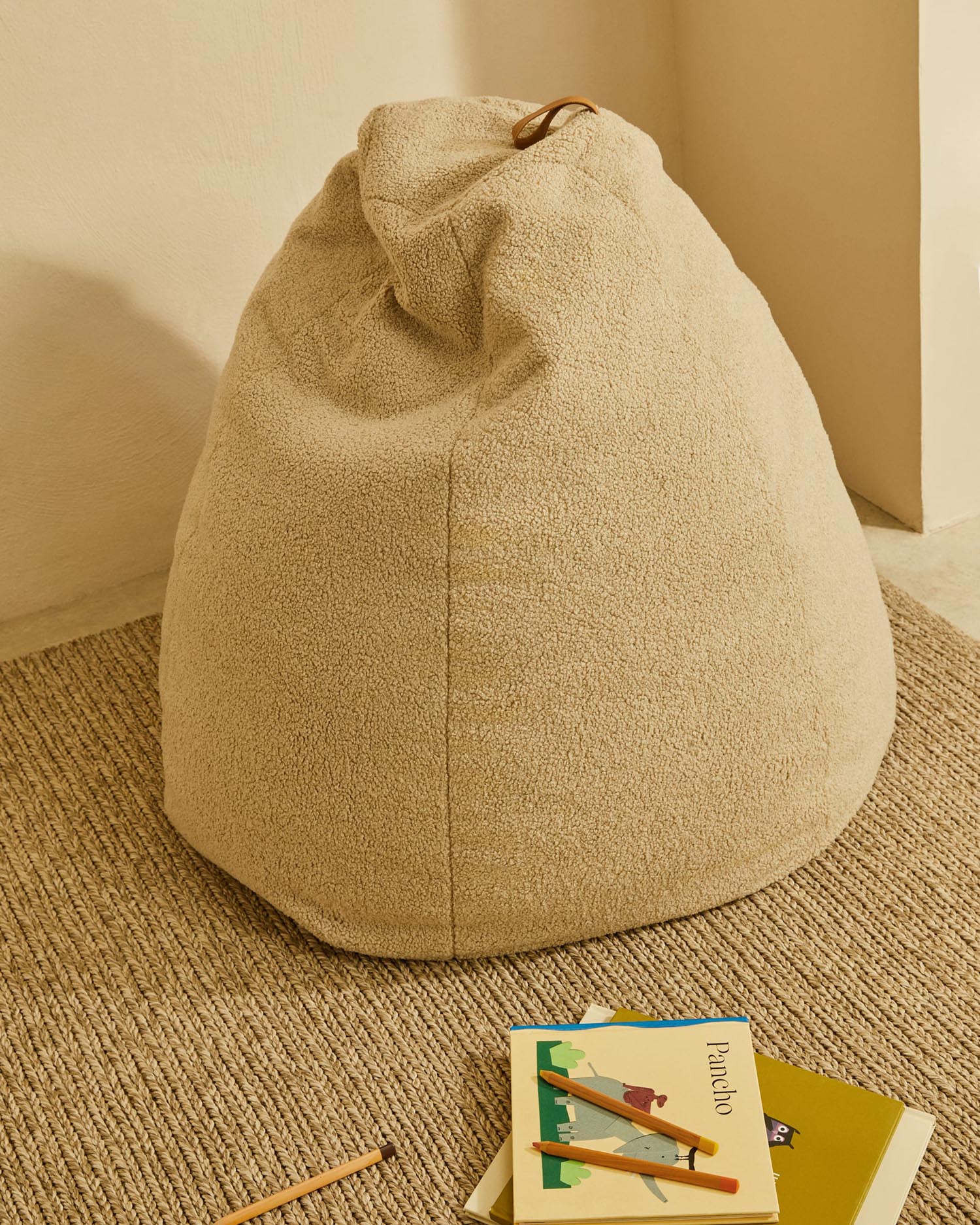 Teppich Galinda aus Kunstfasern taupe 160 x 230 cm