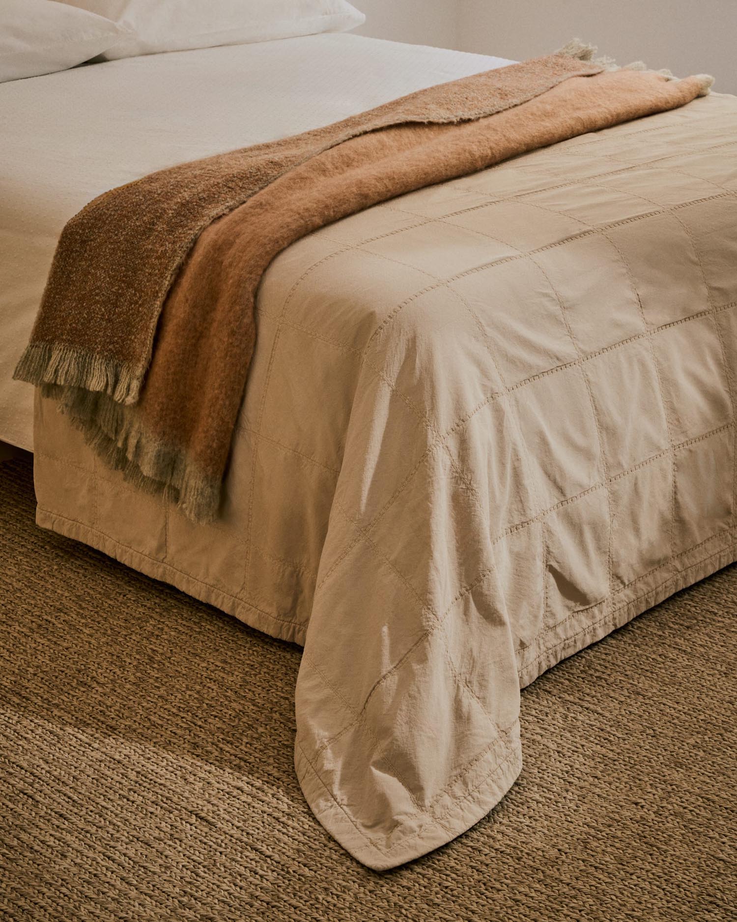 Teppich Galinda aus Kunstfasern taupe 160 x 230 cm