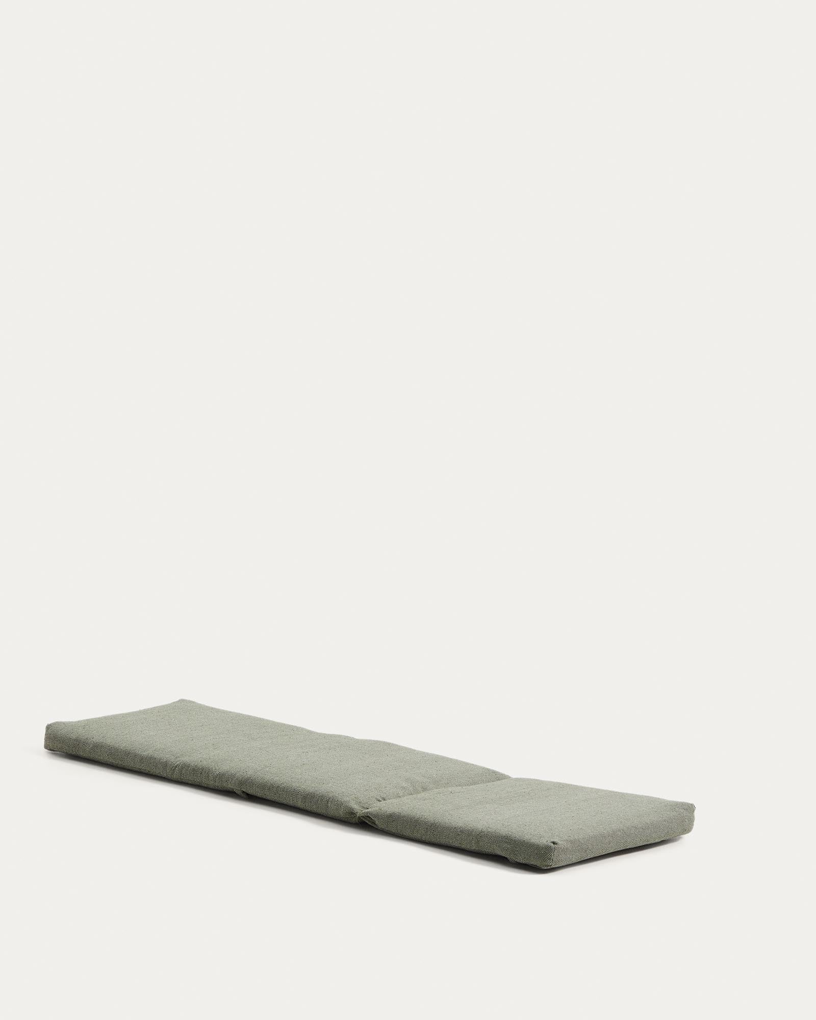 Sonnenliegekissen Maoni 100 % PET grün 50 x 175 cm in Grün präsentiert im Onlineshop von KAQTU Design AG. Gartenkissen ist von Kave Home