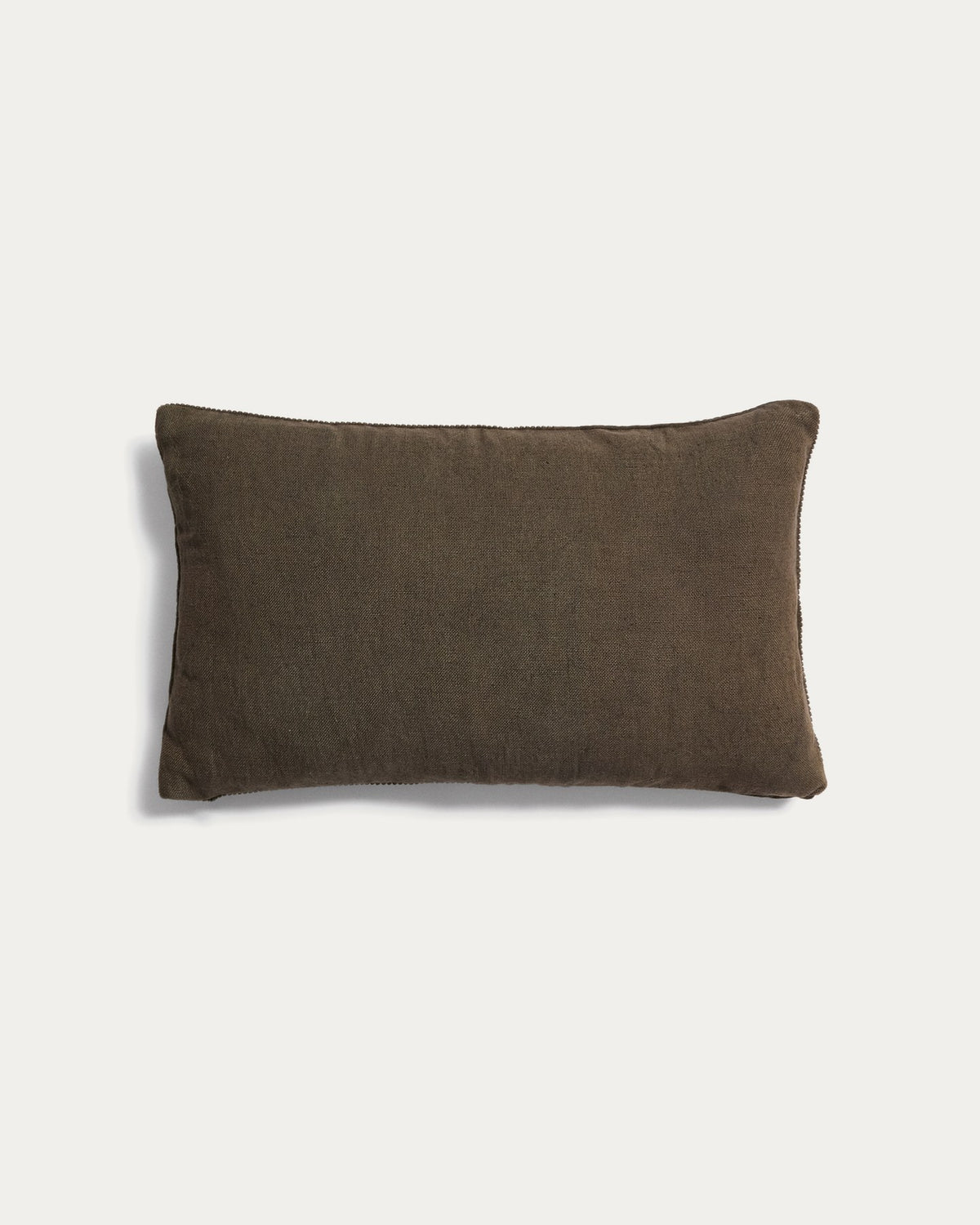 Grüner Kissenbezug Seliria aus Cord mit 100% Baumwolle, rechteckige Form, Grösse 30 x 50 cm, von Kave Home für Dekokissen.