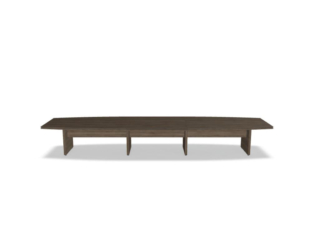 Status XM10 - Chefzimmertisch in Dunkle Walnuss präsentiert im Onlineshop von KAQTU Design AG. Konferenztisch ist von Mdd