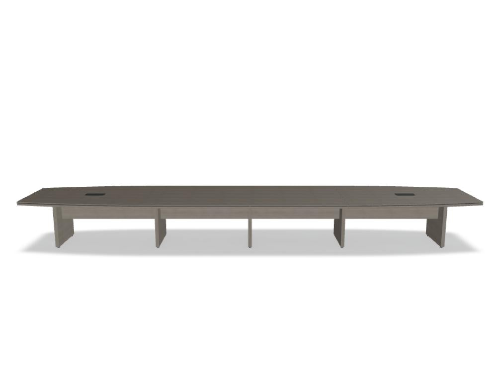 Status XM11 - Chefzimmertisch in Dunkle Walnuss präsentiert im Onlineshop von KAQTU Design AG. Konferenztisch ist von Mdd