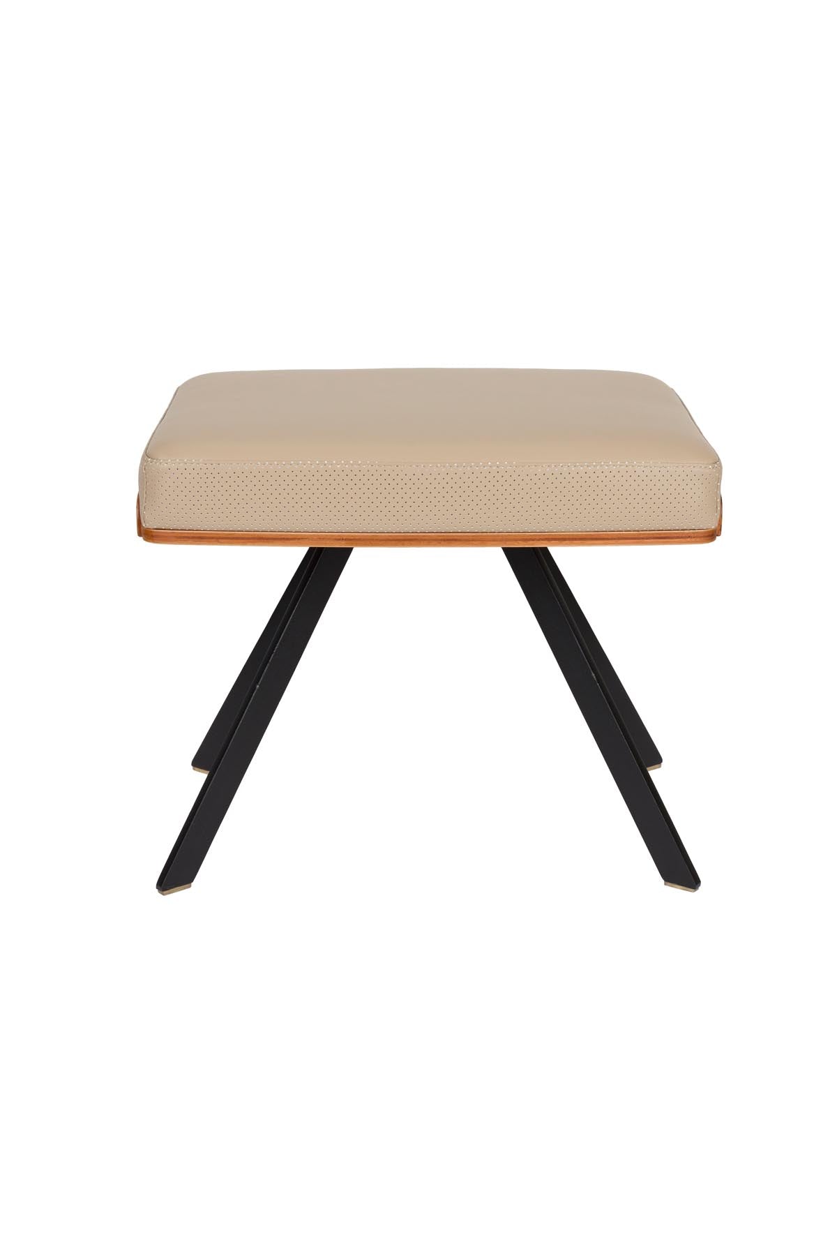 Frie Hocker in beige präsentiert im Onlineshop von KAQTU Design AG. Hocker ist von Zuiver