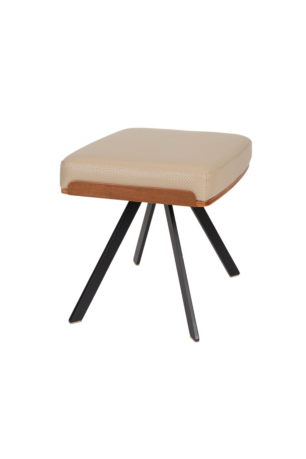 Frie Hocker in beige präsentiert im Onlineshop von KAQTU Design AG. Hocker ist von Zuiver