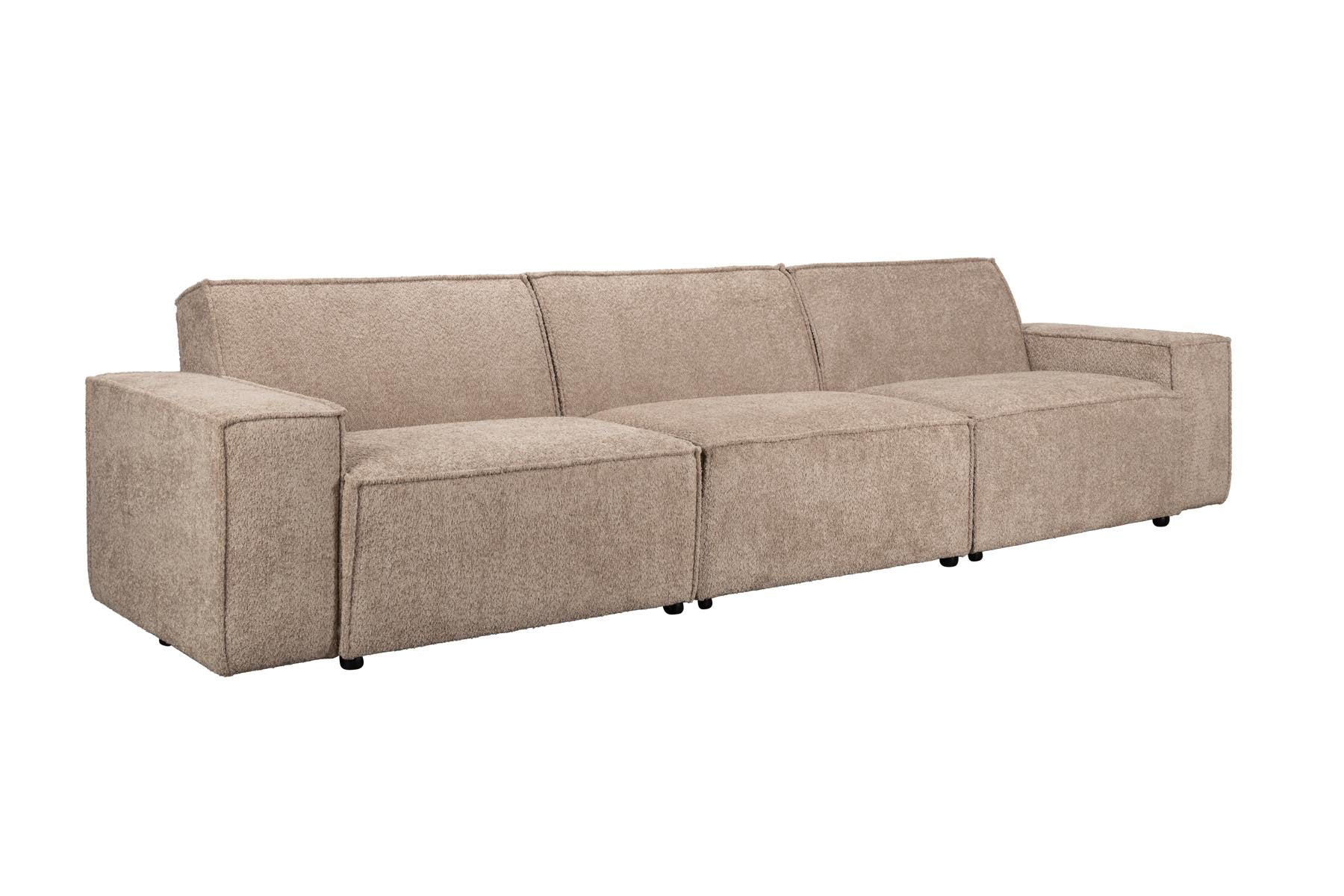 James Sofa 4.5 Sitzer in Beige präsentiert im Onlineshop von KAQTU Design AG. 4er Sofa ist von Zuiver