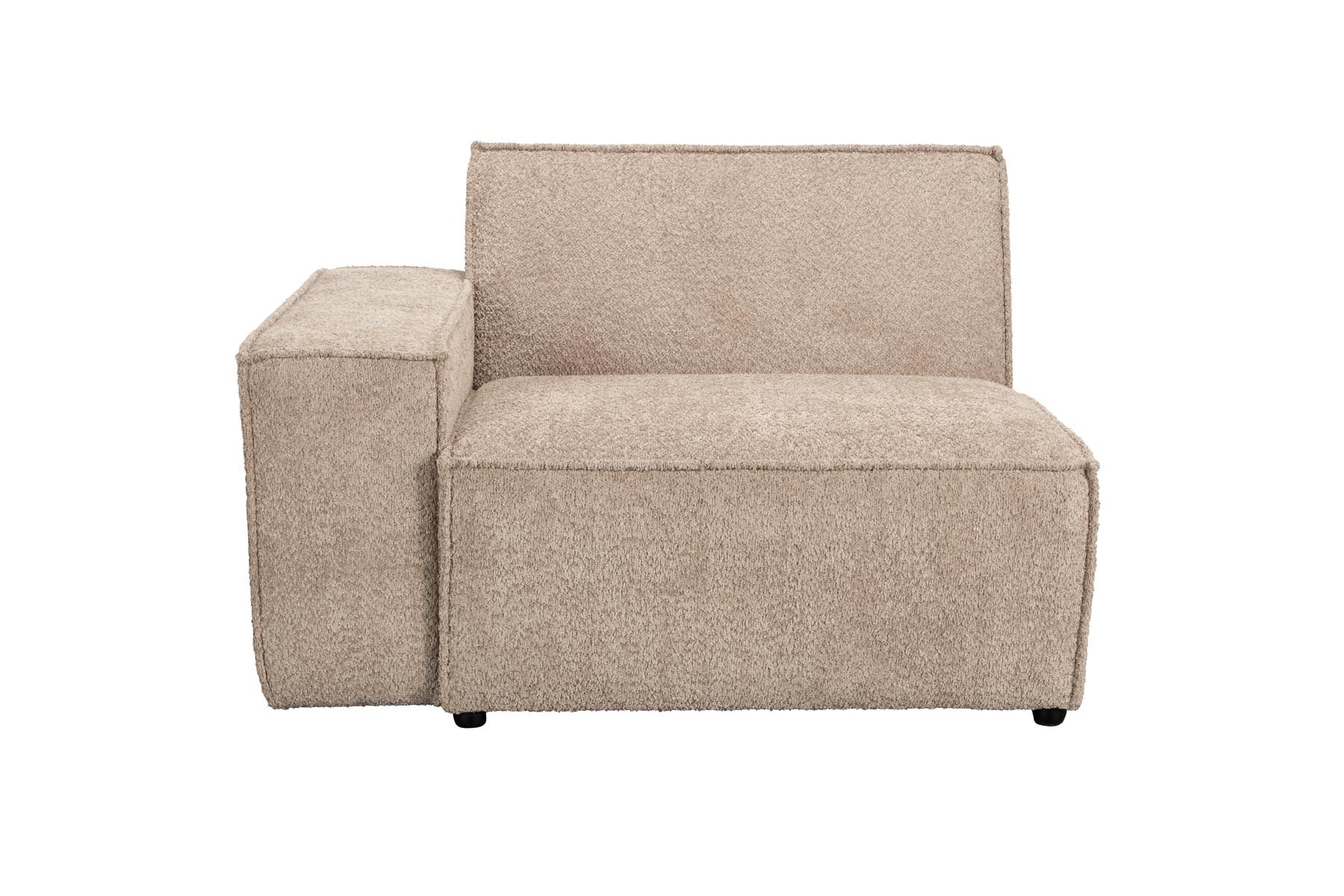 James Sofa Lounge in Beige präsentiert im Onlineshop von KAQTU Design AG. L-Sofa ist von Zuiver