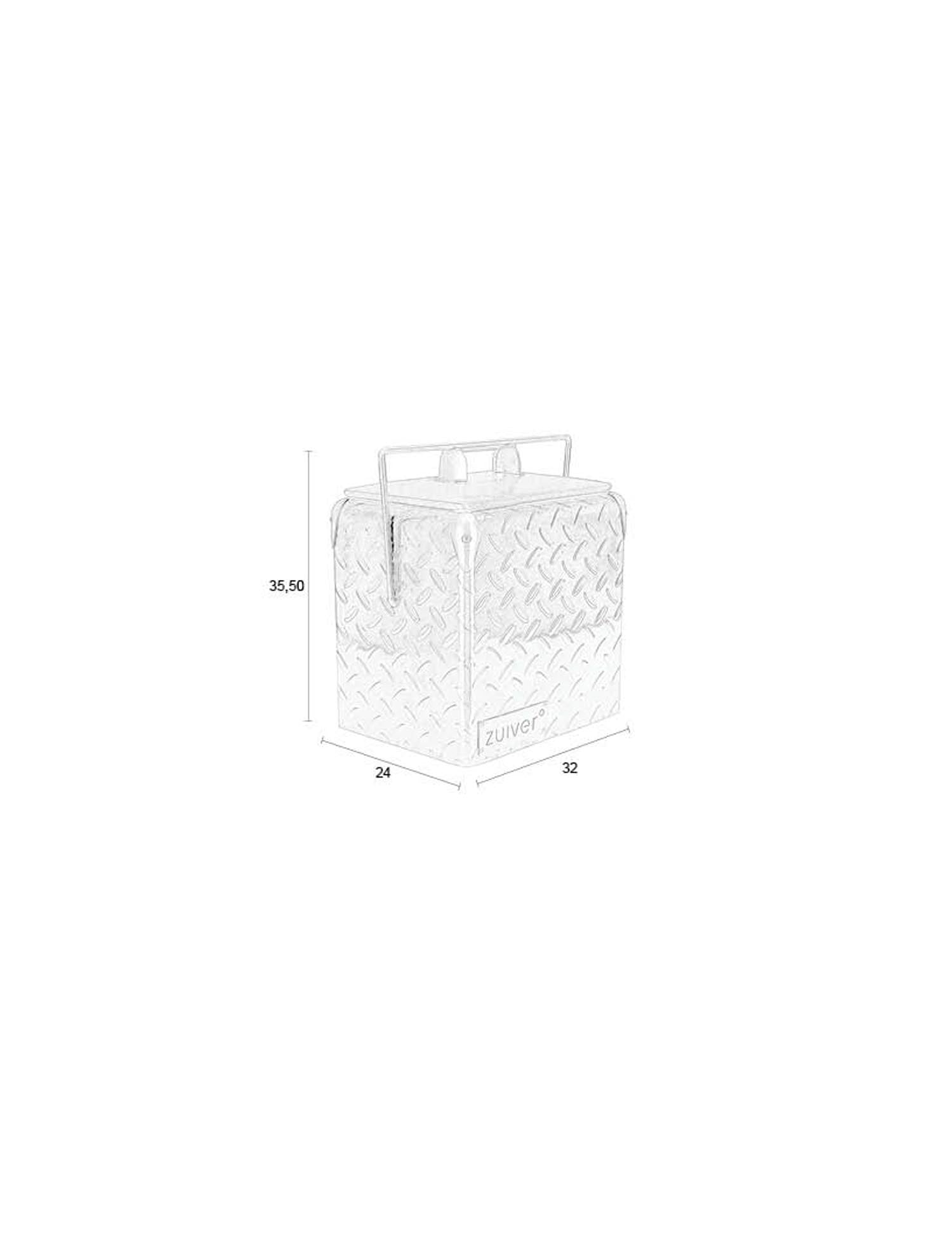 Der Cooler Be Heavy von Zuiver: robustes Design, ideal für Getränke, stilvoll und funktional für jeden Anlass.
