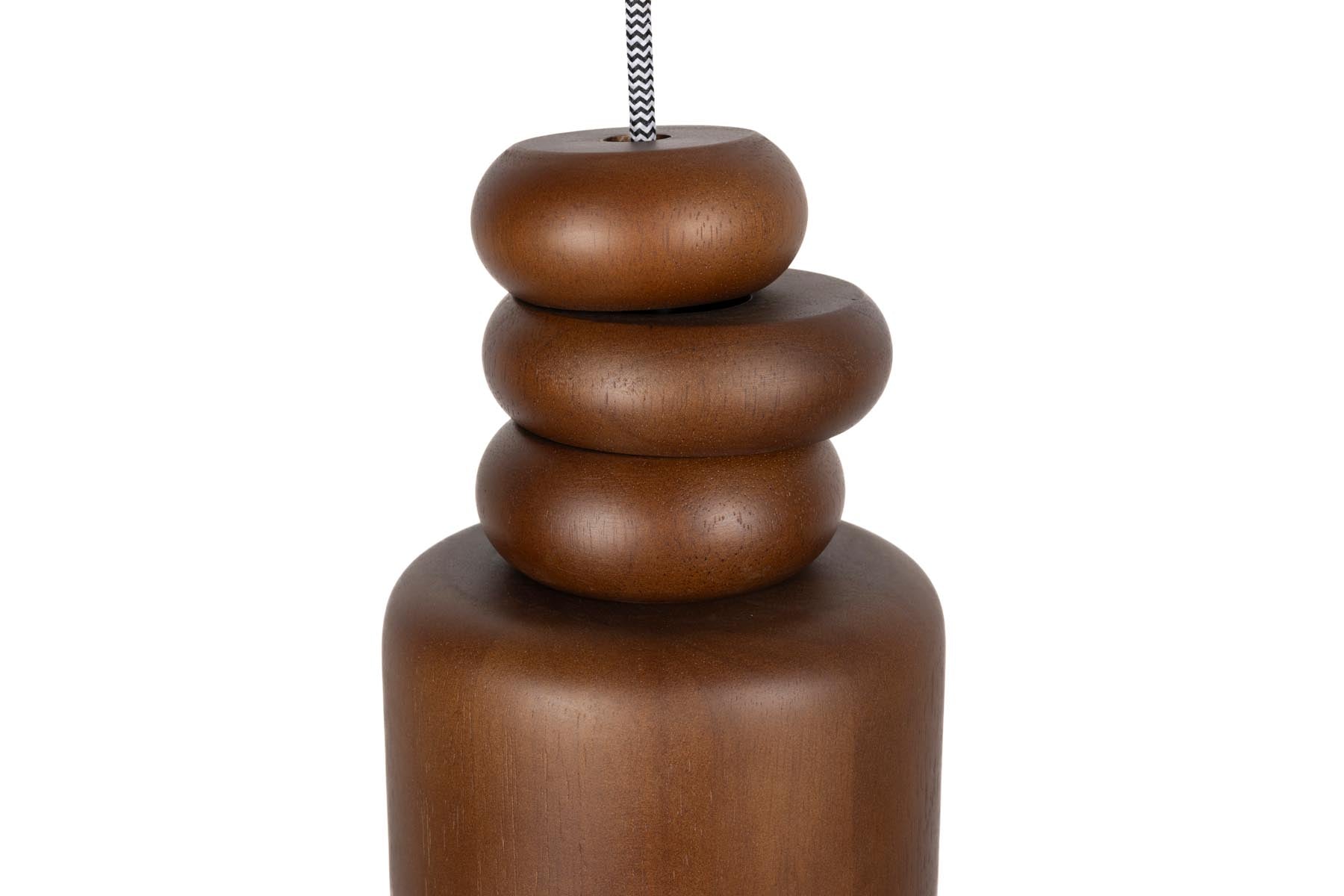 Pendellampe Dicky in Walnuss präsentiert im Onlineshop von KAQTU Design AG. Pendelleuchte ist von Zuiver