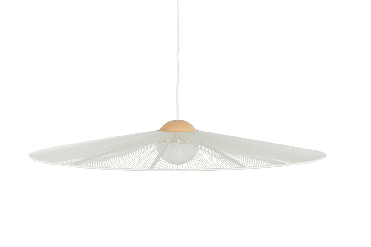 Pendellampe Belle L in beige präsentiert im Onlineshop von KAQTU Design AG. Pendelleuchte ist von Zuiver