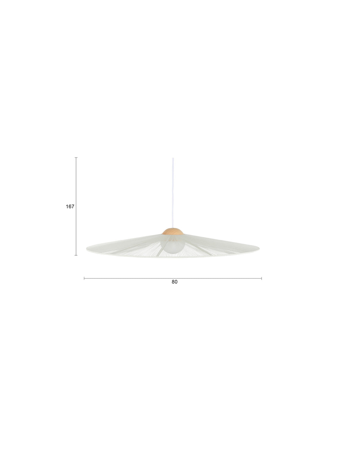 Pendellampe Belle L in beige präsentiert im Onlineshop von KAQTU Design AG. Pendelleuchte ist von Zuiver