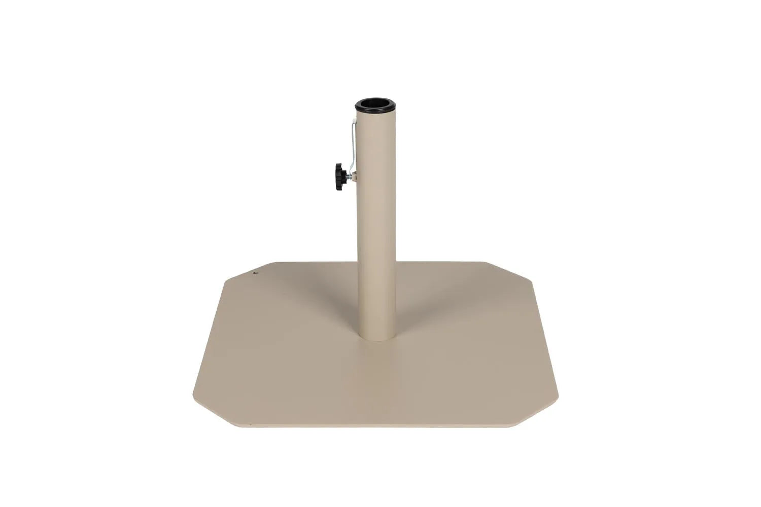 Die Sunshine Sunbrella Base von Zuiver ist ein eleganter, robuster Sonnenschirmständer für stilvolle Außenbereiche.