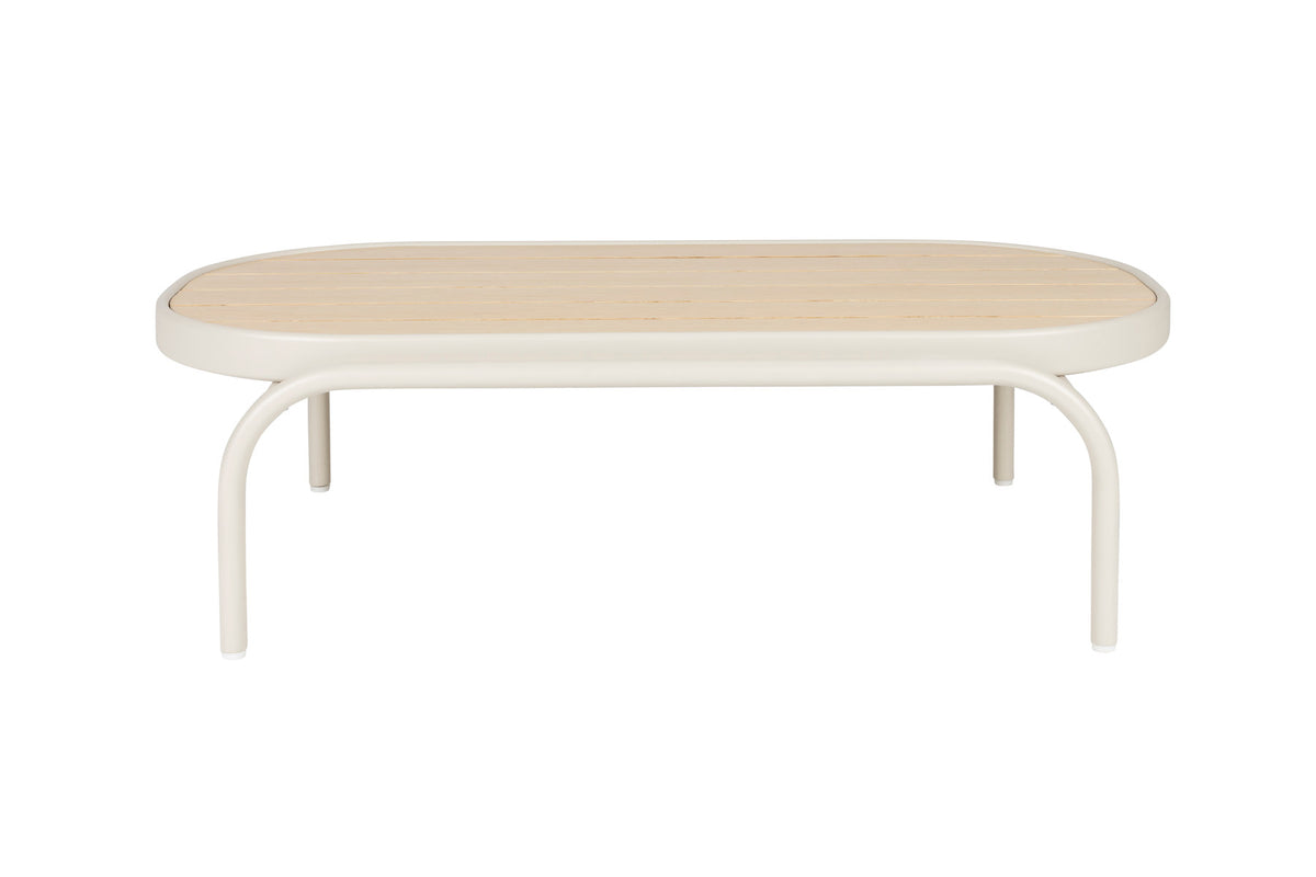 Vista Outdoor Loungetisch in beige präsentiert im Onlineshop von KAQTU Design AG. Loungetisch ist von Zuiver