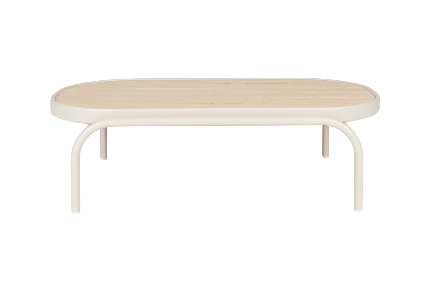 Eleganter Zuiver Vista Loungetisch für draußen, robust, wetterfest und perfekt für stilvolle Terrassengestaltung.