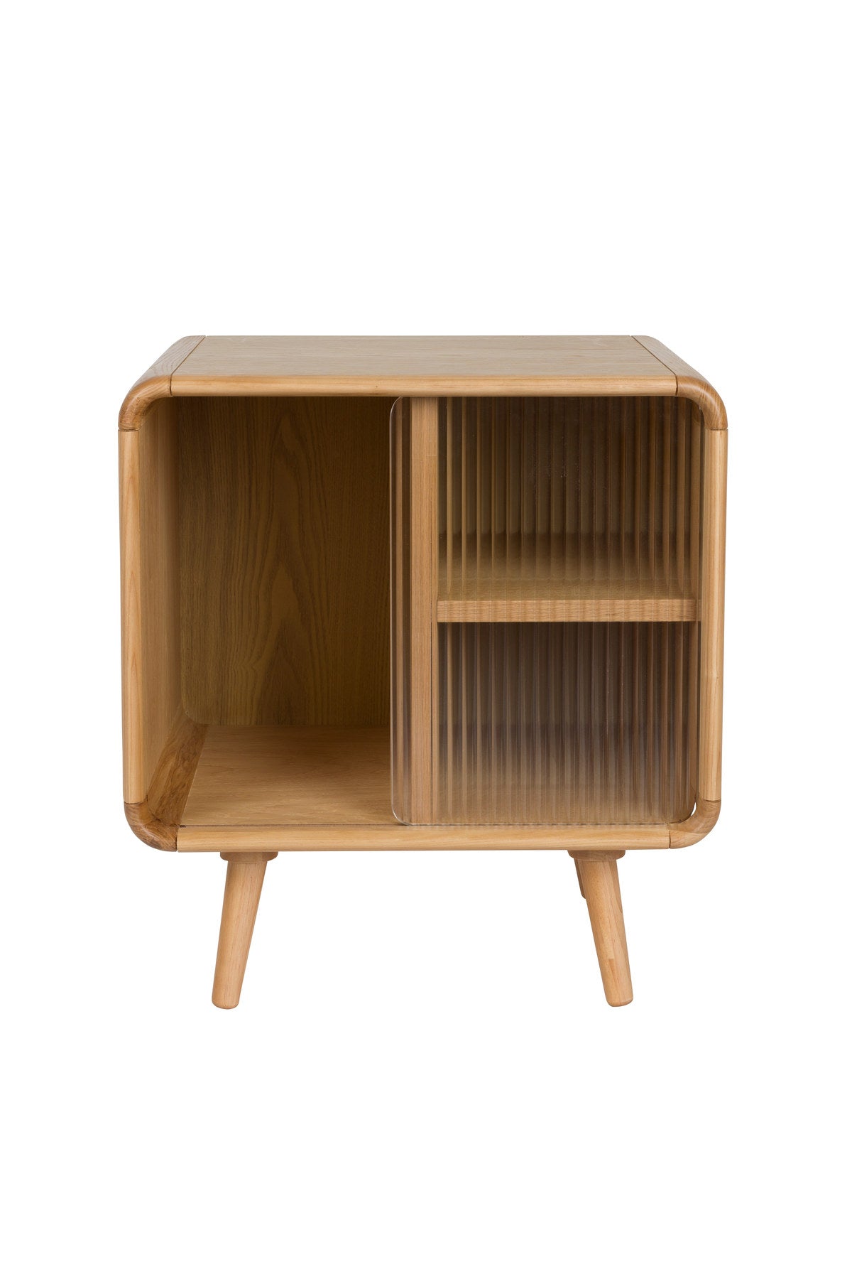 Beistelltisch / Nachttisch Rise in Natur präsentiert im Onlineshop von KAQTU Design AG. Beistelltisch ist von Zuiver