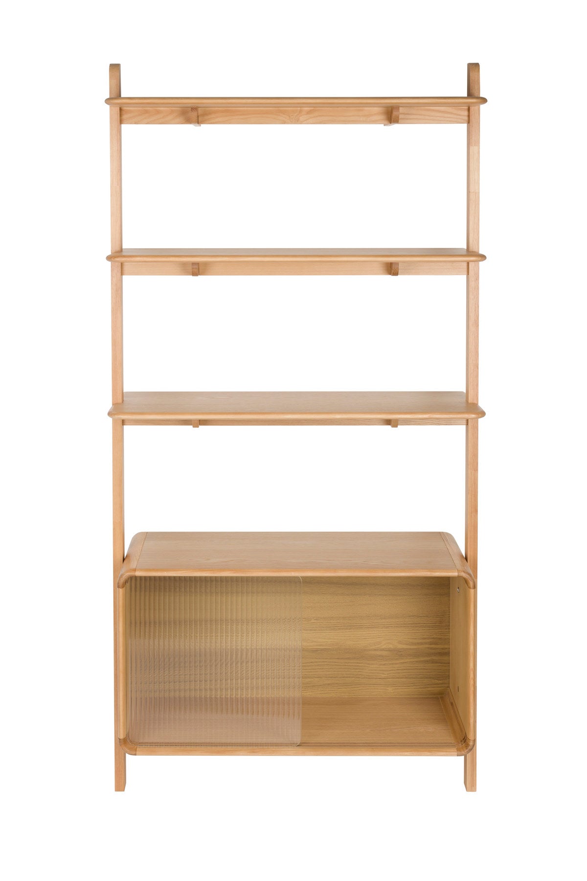 Regal Rise in Natur präsentiert im Onlineshop von KAQTU Design AG. Standregal ist von Zuiver